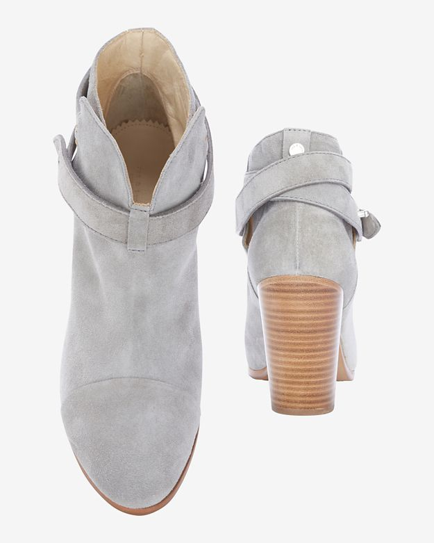 rag and bone grey booties