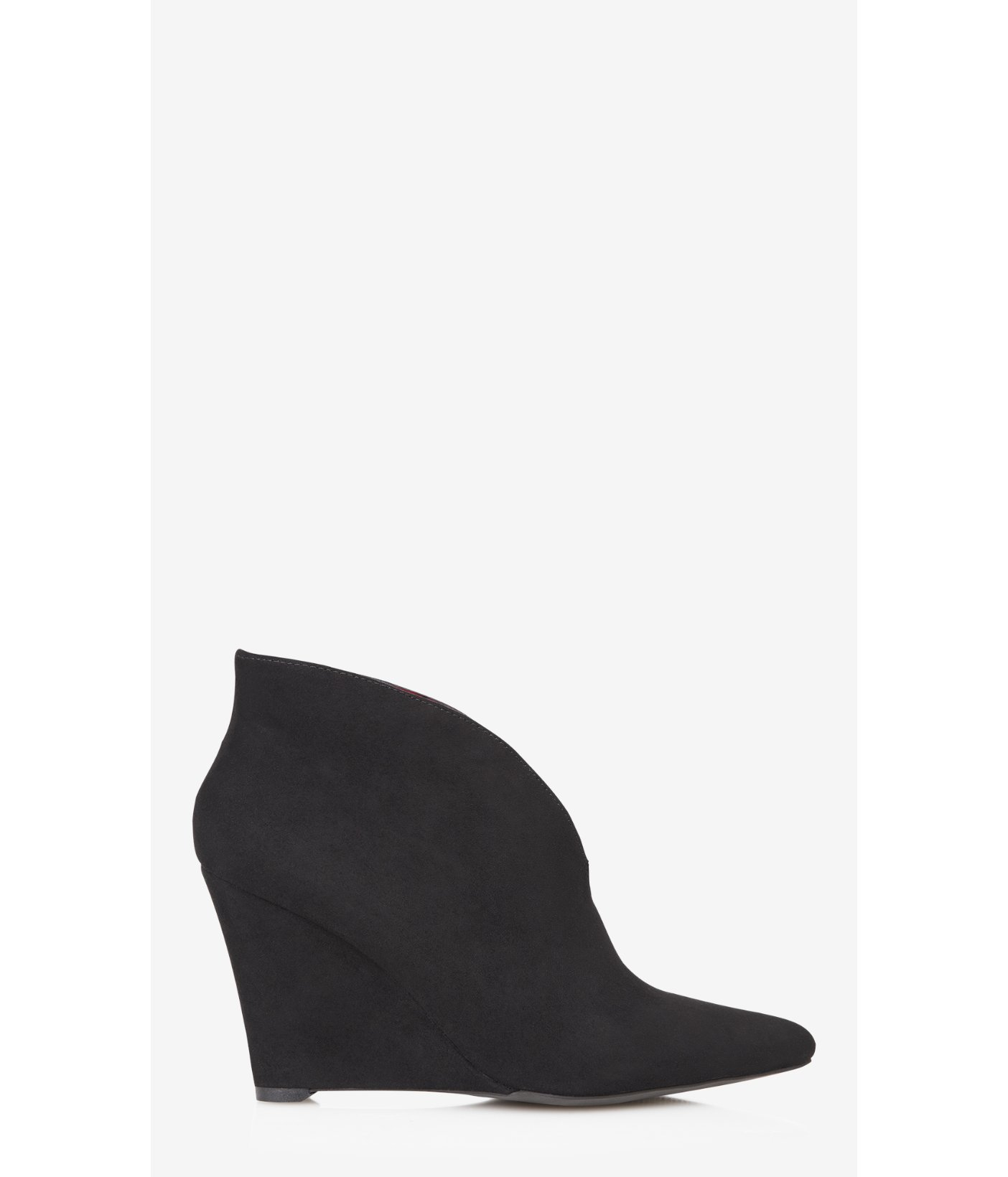deep v cut booties