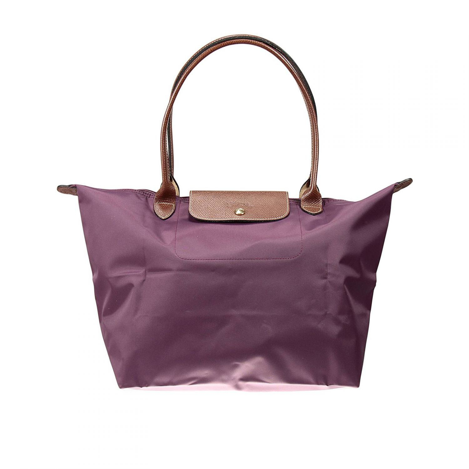 Longchamp Handbag Le Pliage Nylon Medium in Purple (wisteria) | Lyst