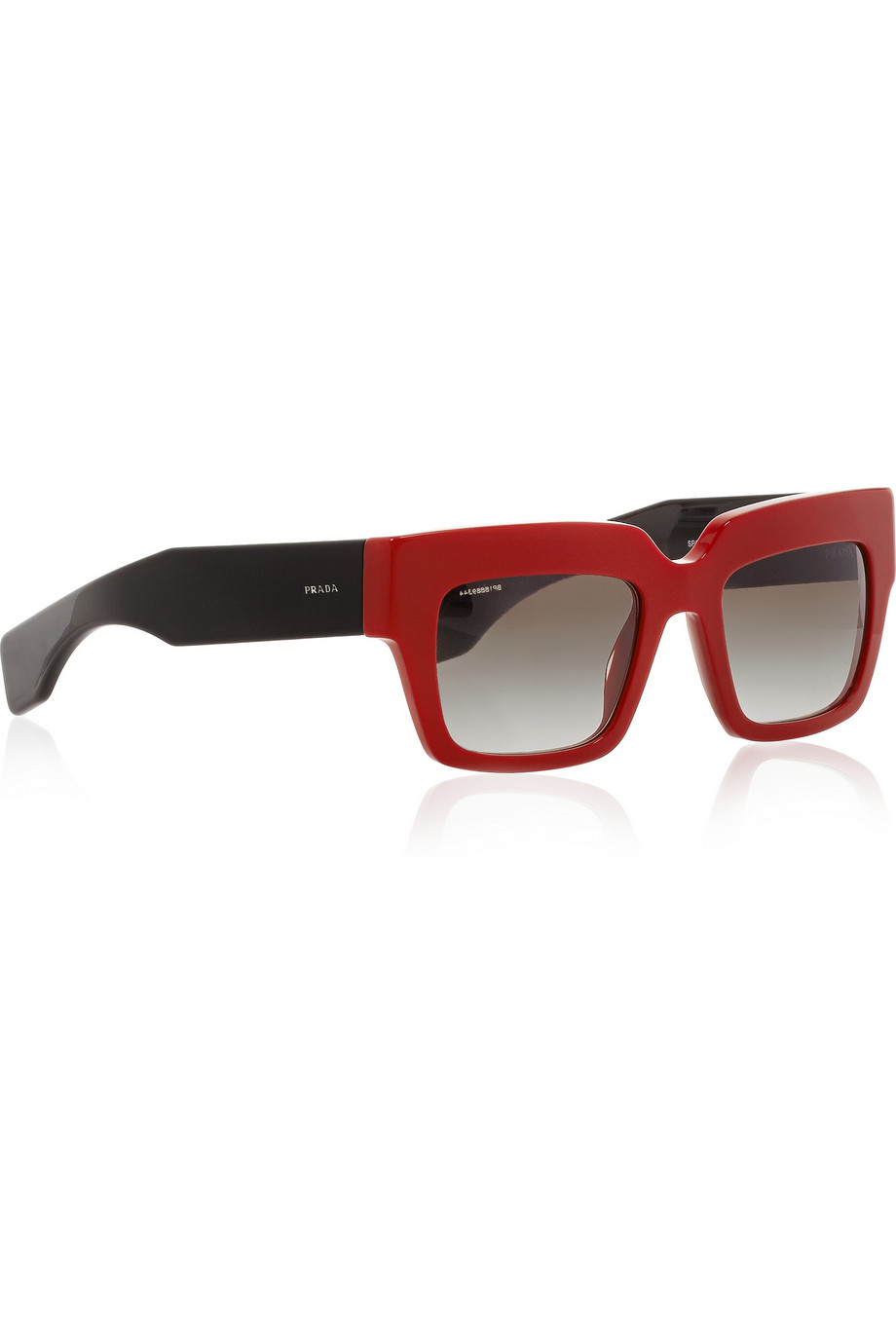 prada men's square frame sunglasses