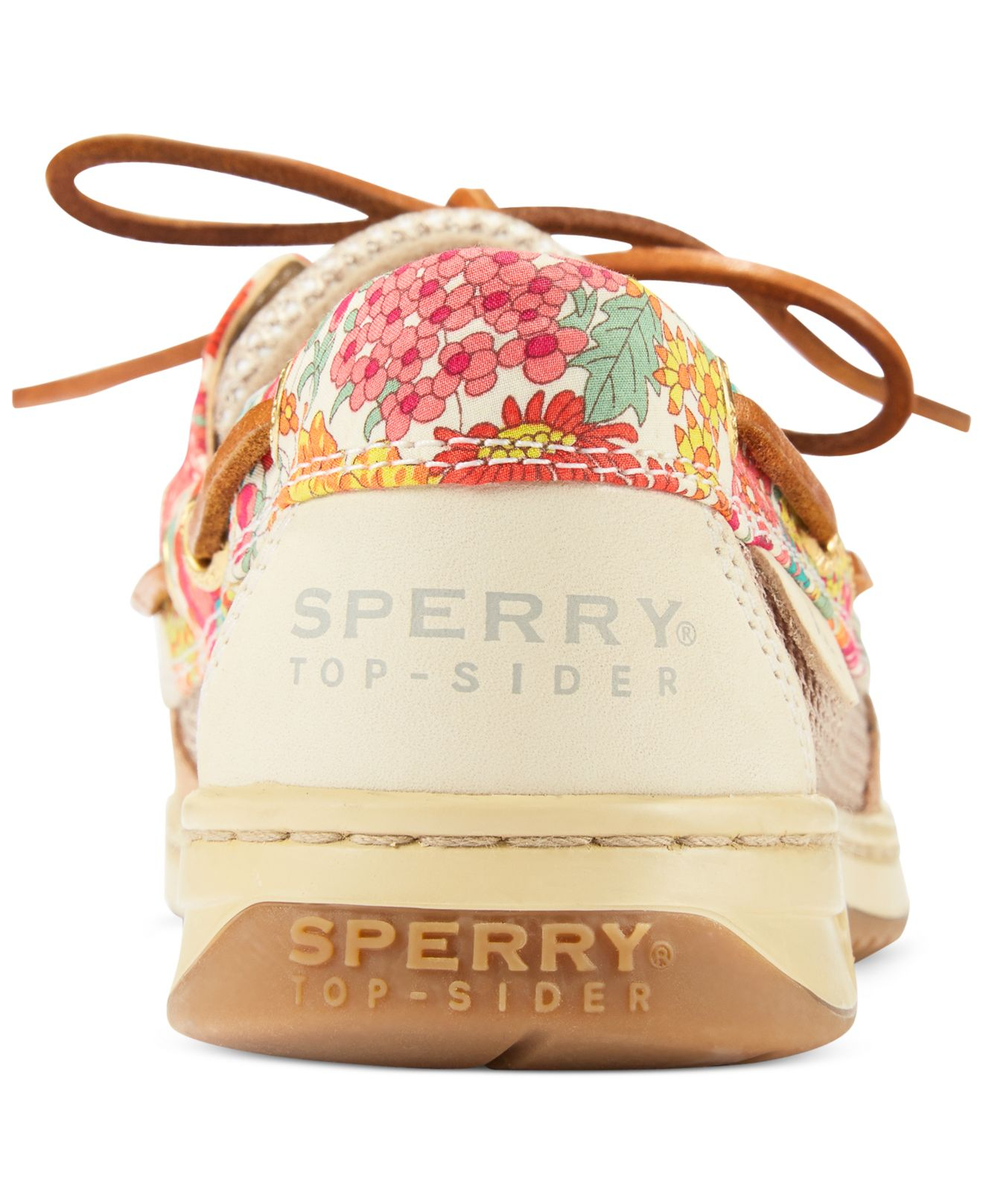 Sperry Top-Sider Sperry Women'S Bluefish Liberty Floral Print Boat Shoes in  Brown | Lyst