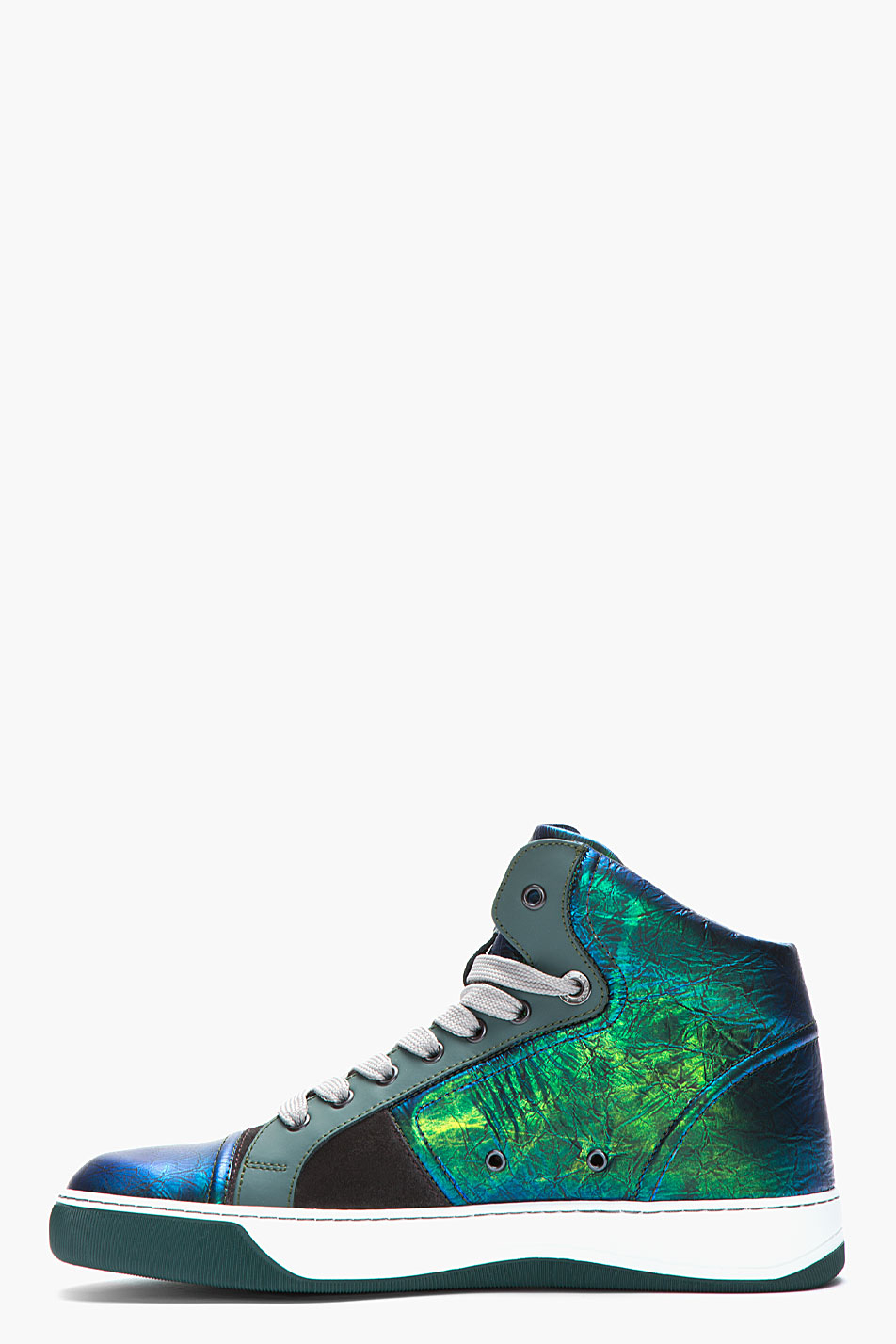 lanvin iridescent sneakers
