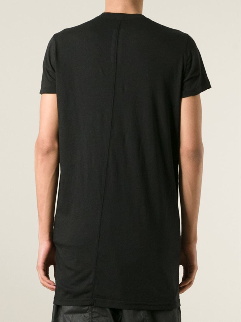 Rick Owens Drkshdw Velcro-Pocket T-Shirt in Black for Men - Lyst