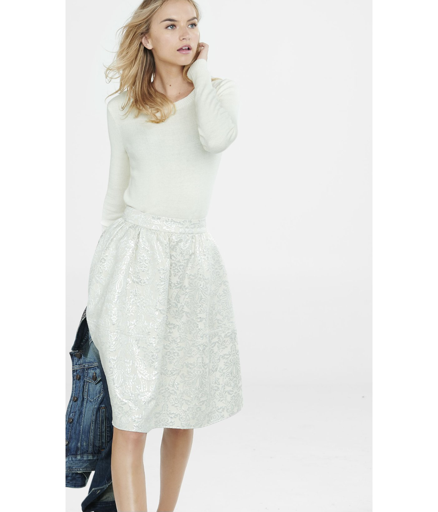 express white skirts
