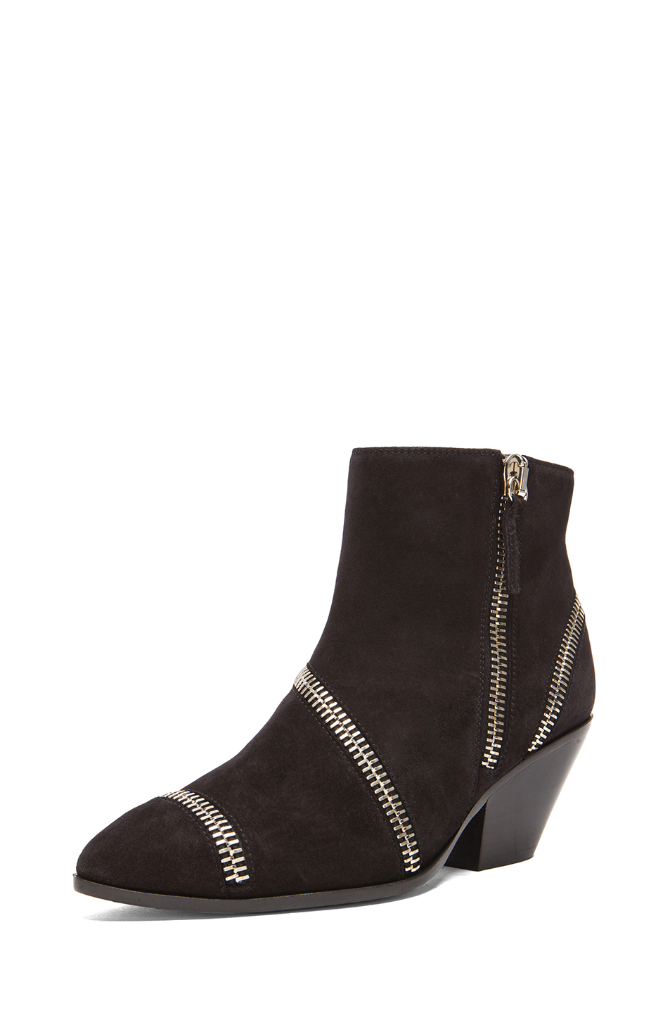 giuseppe zanotti zipper boots