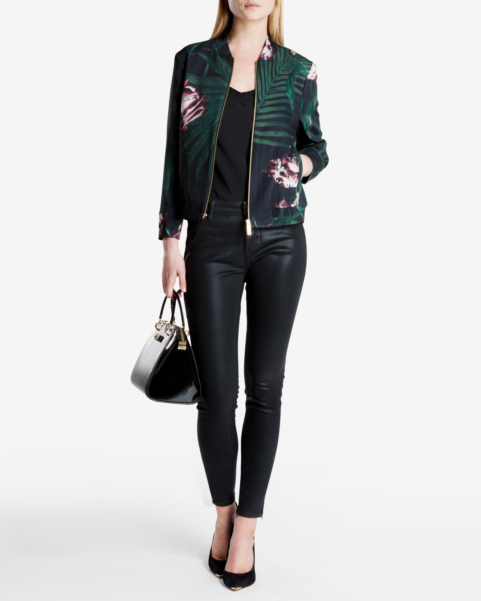 ted baker womens bomber jacket