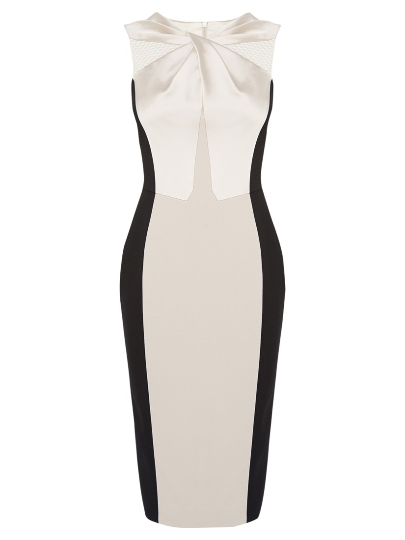 karen millen cream dress