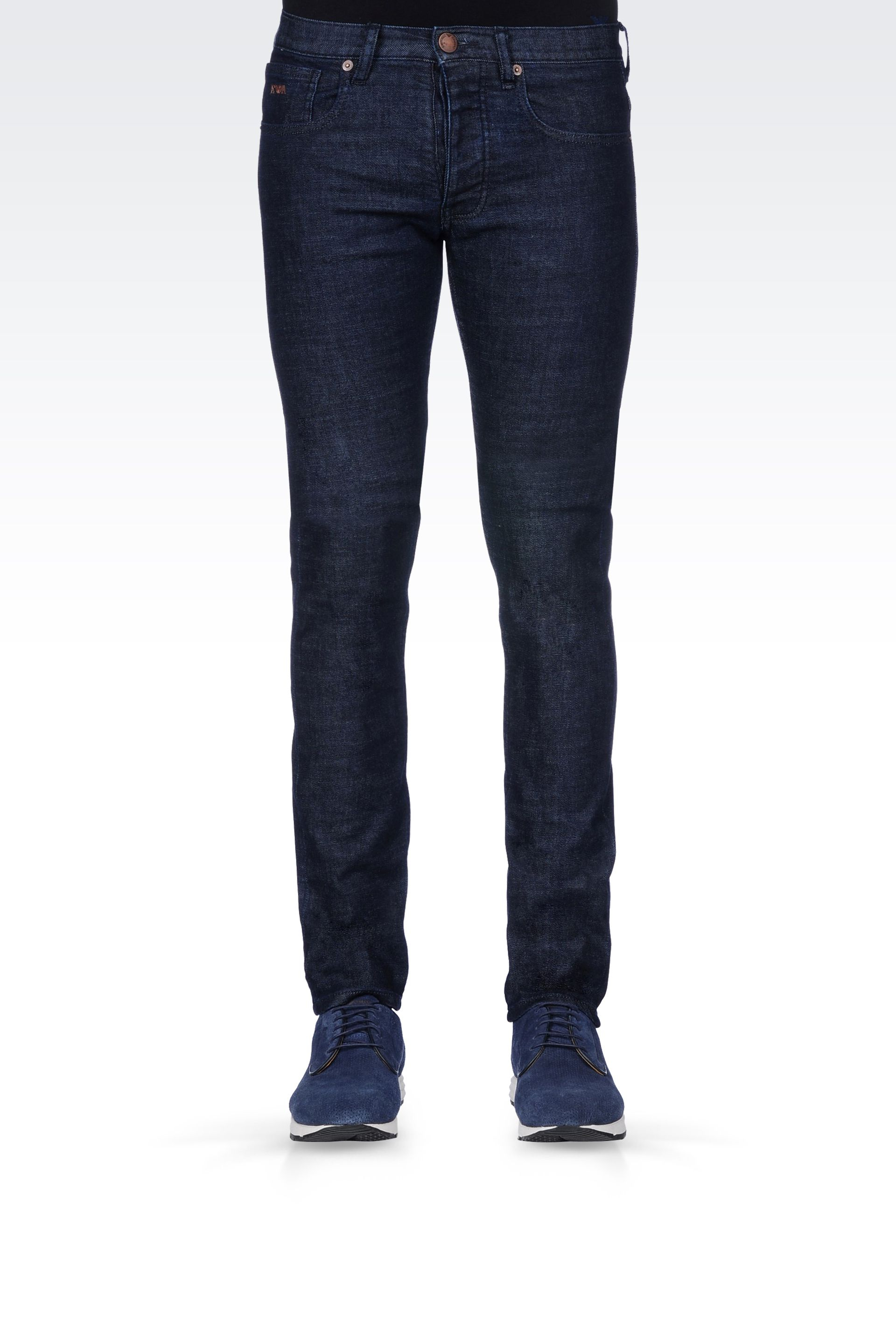 dark wash slim fit jeans