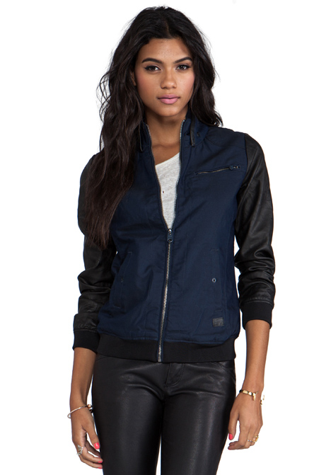 bernardo woven quilted jacket