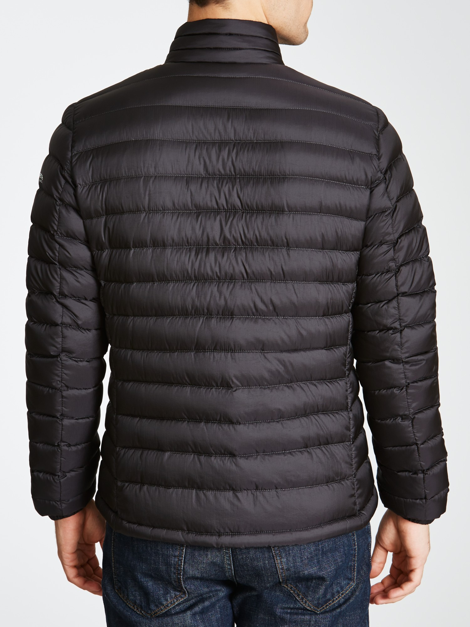Woolrich Synthetic Sundance Lightweight Down Jacket in Faded (Black ...