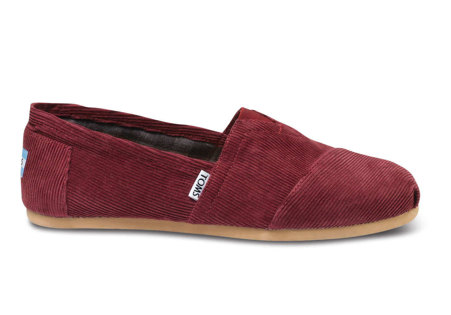 burgundy toms mens