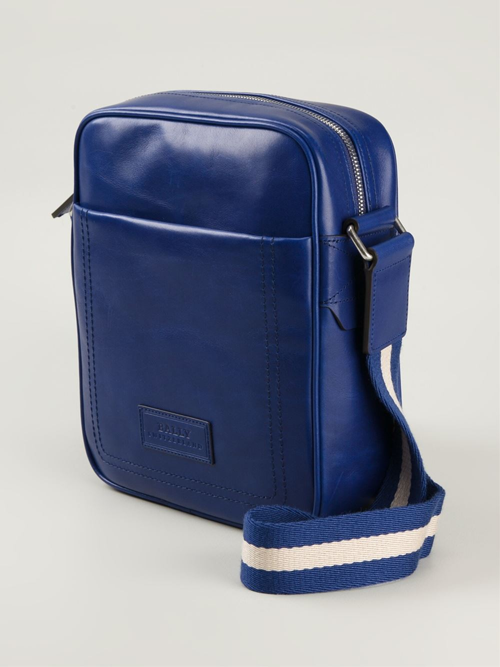Bally 'Thabo' Messenger Bag in Blue for Men Lyst