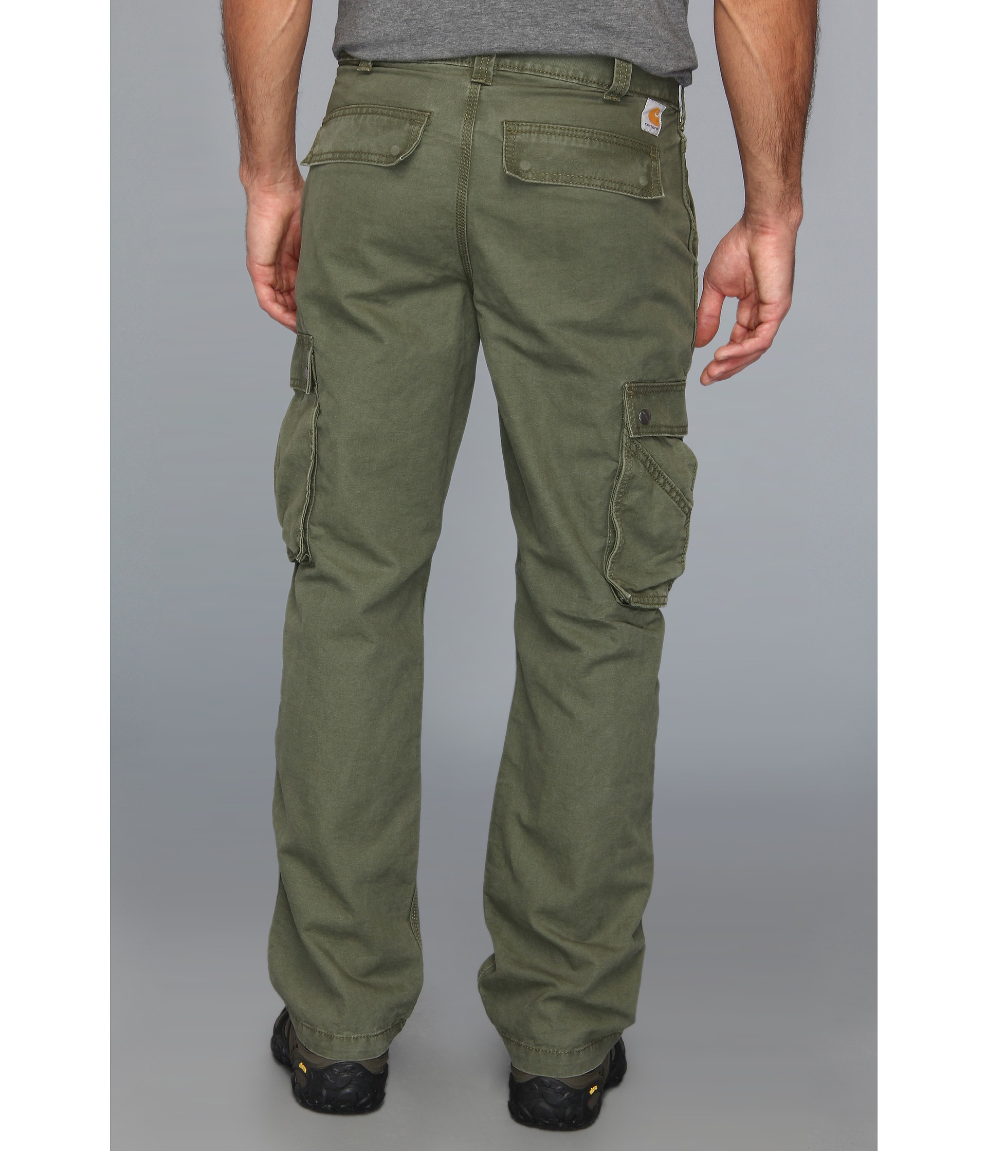 Carhartt Canvas Rugged Cargo Pant in Army Green (Green) for Men - Lyst