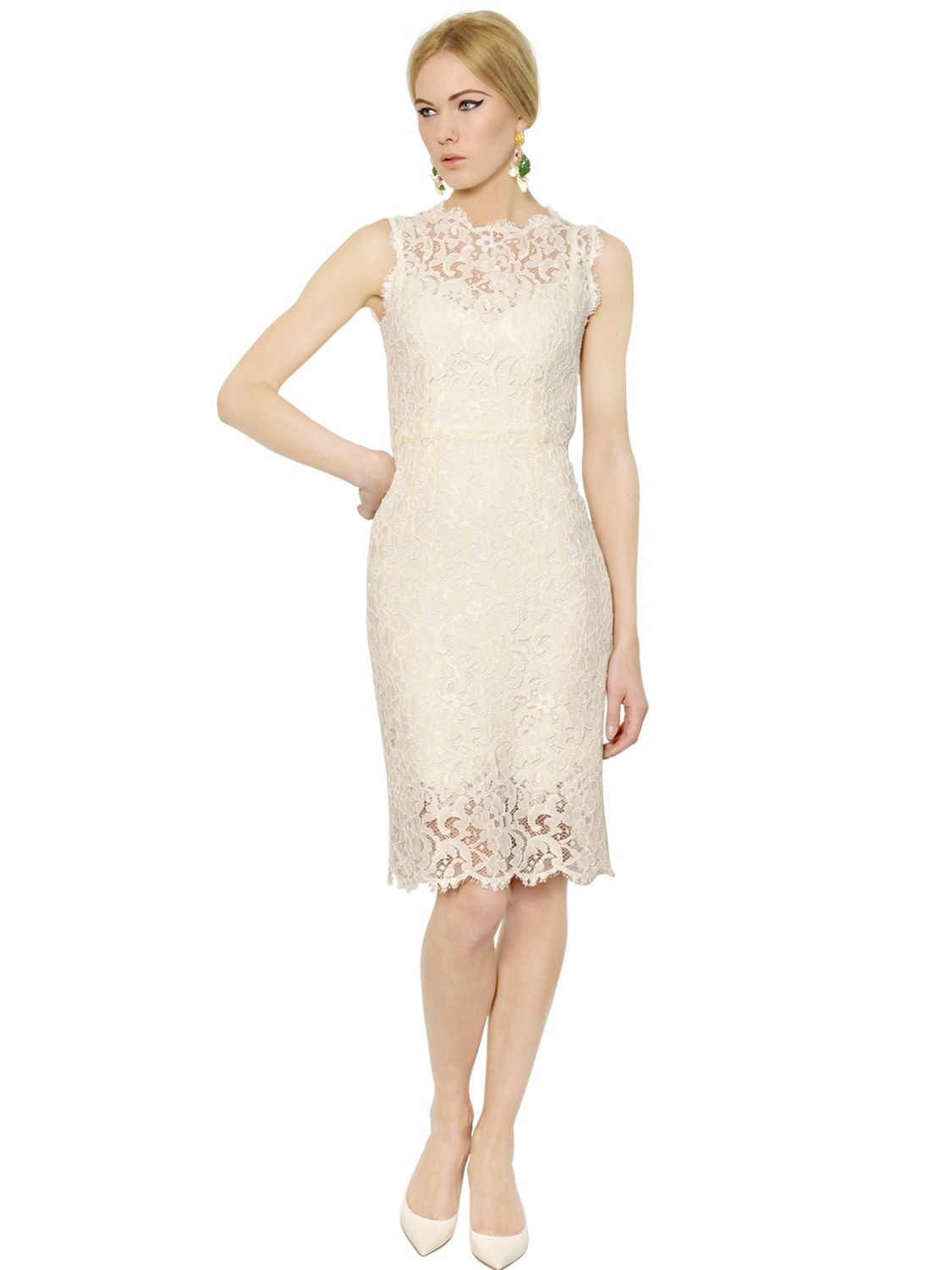 cotton lace gown