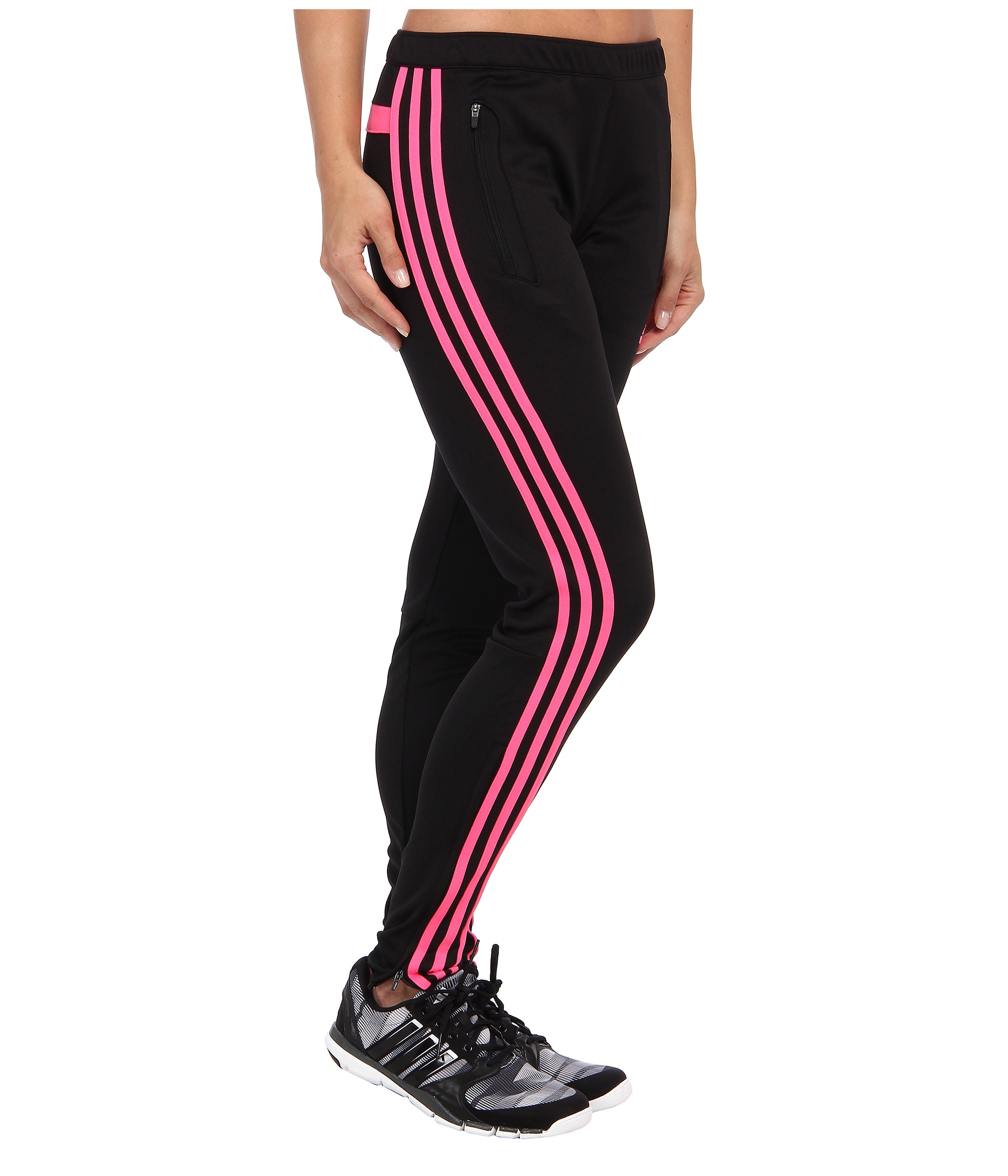 red tiro pants