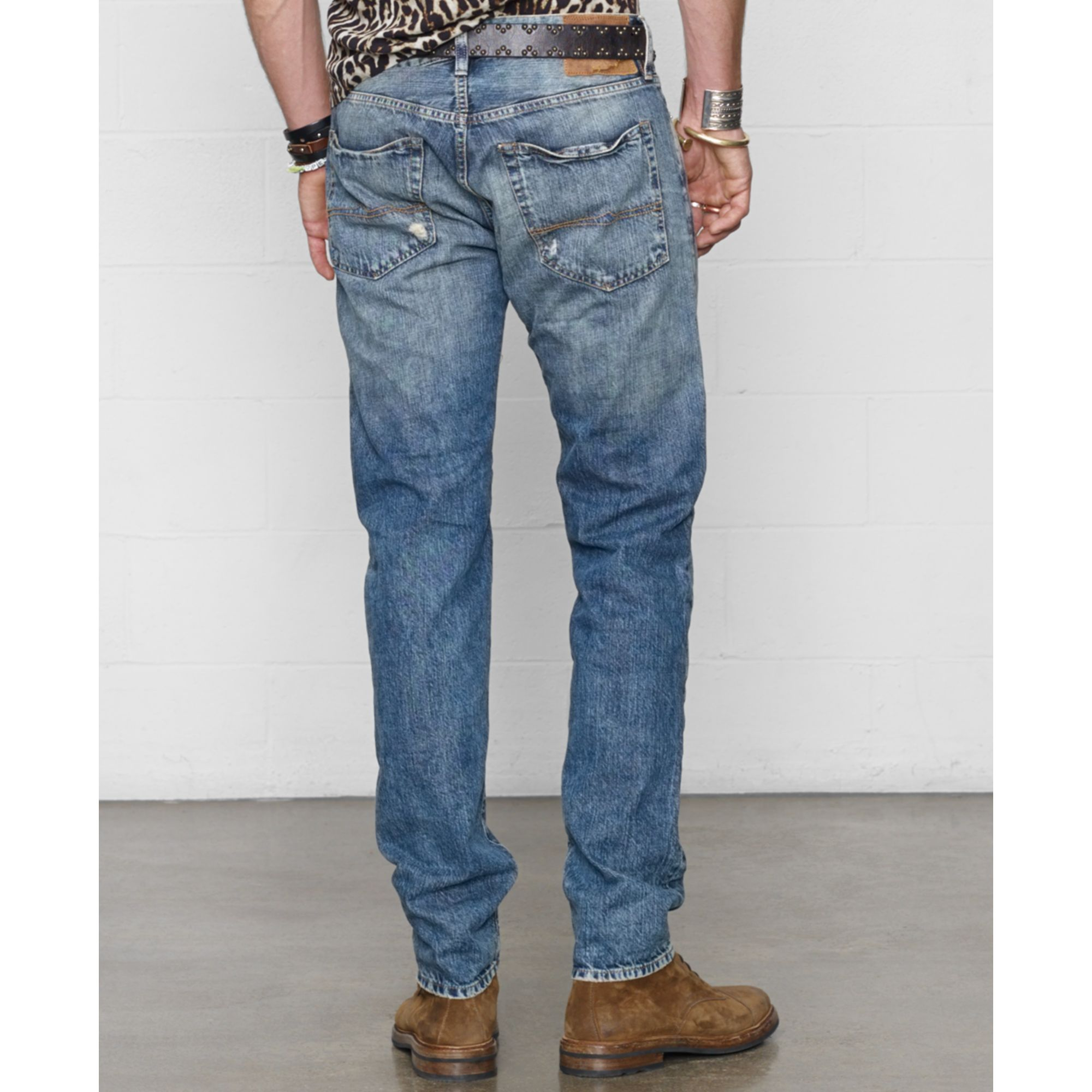 Denim & Supply Ralph Lauren Tapered Straight Jeans in Blue for Men - Lyst