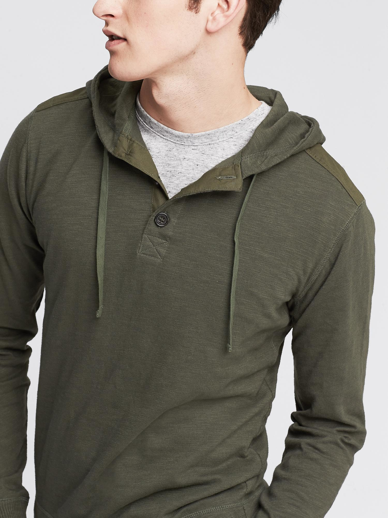Banana republic mens hoodie Clearance
