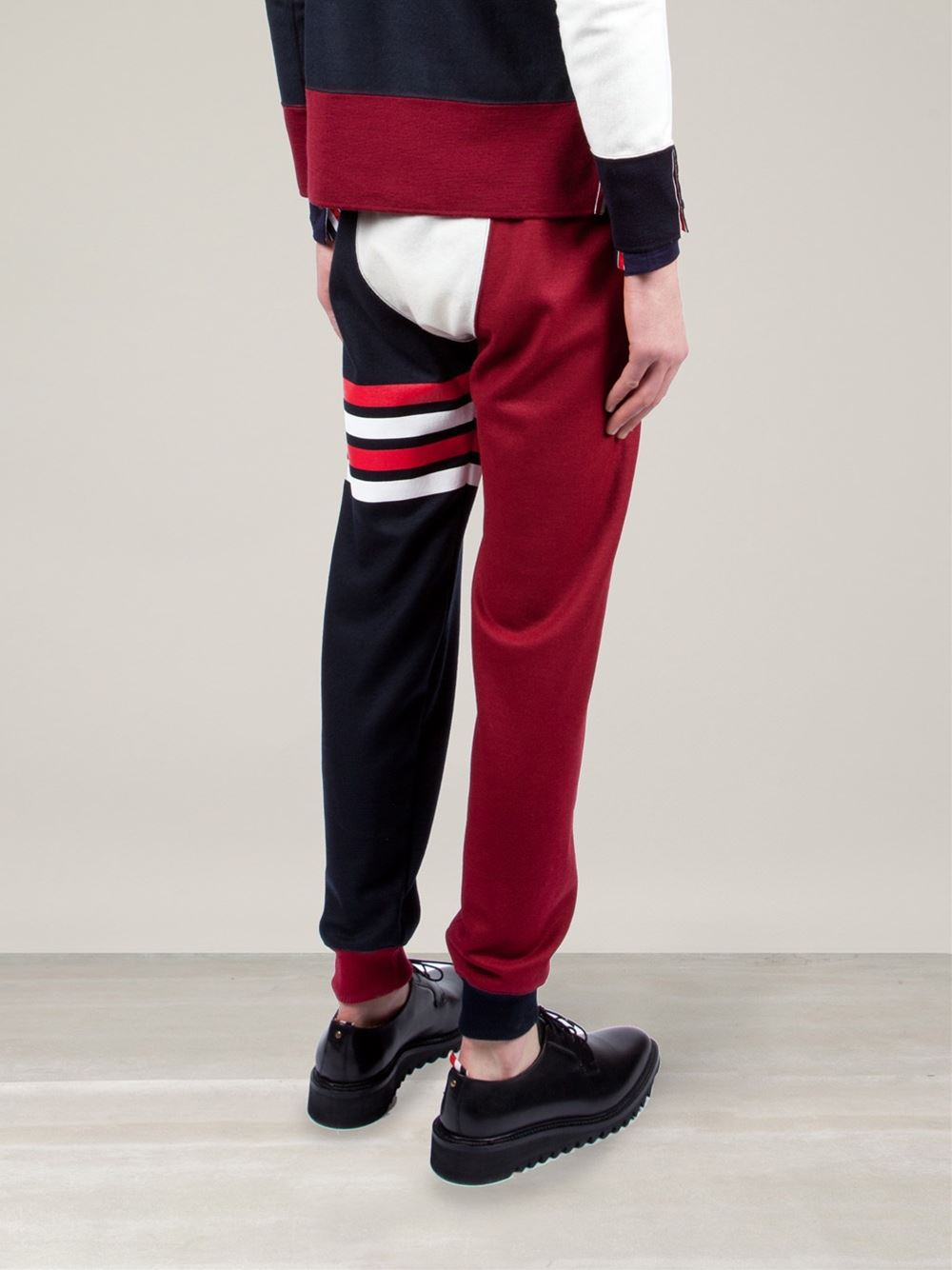thom browne jogging pants