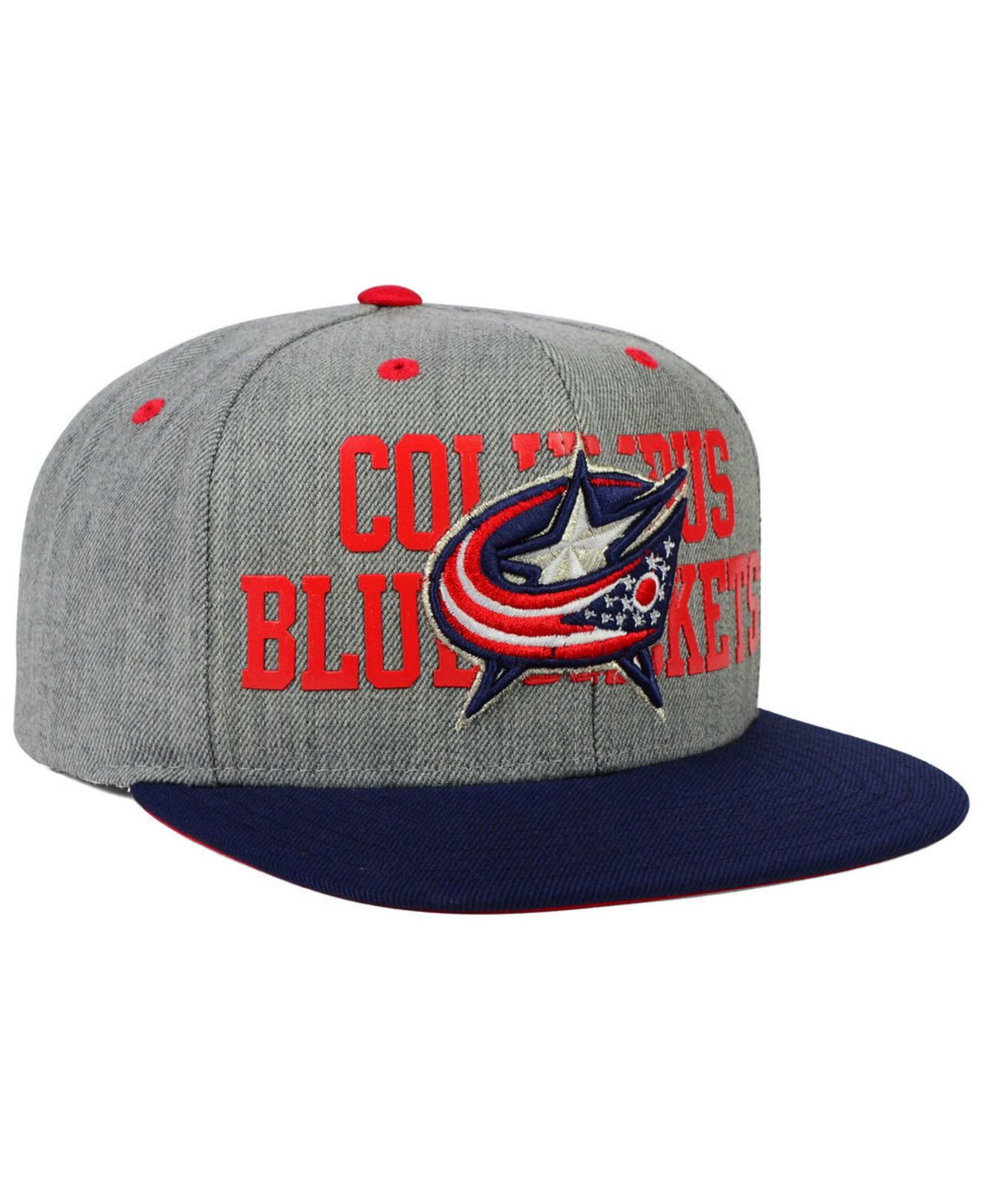 blue jackets snapback