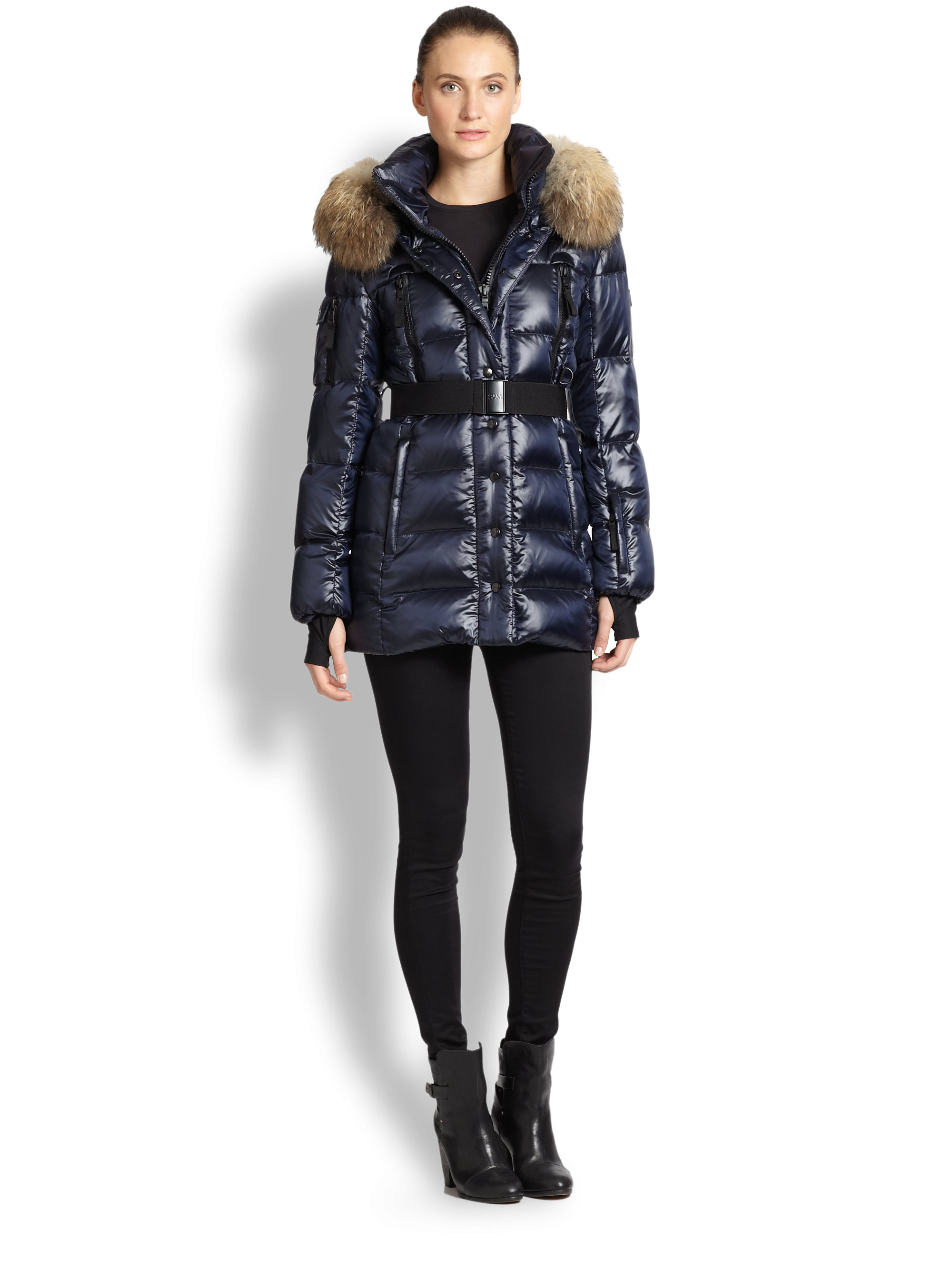 metropolis ii hooded water resistant down parka