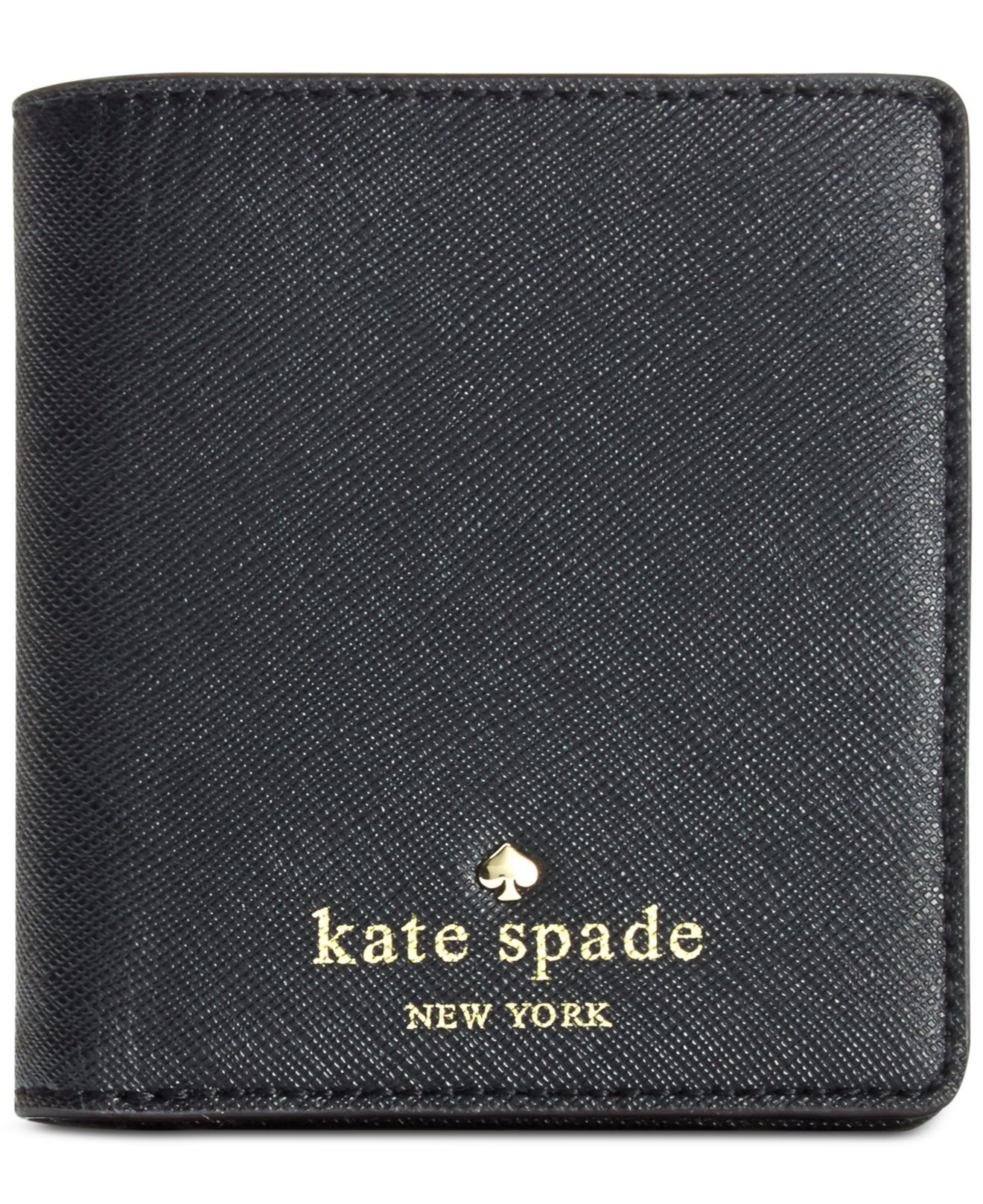 Lyst Kate Spade New York Small Stacy Bifold Wallet in Black