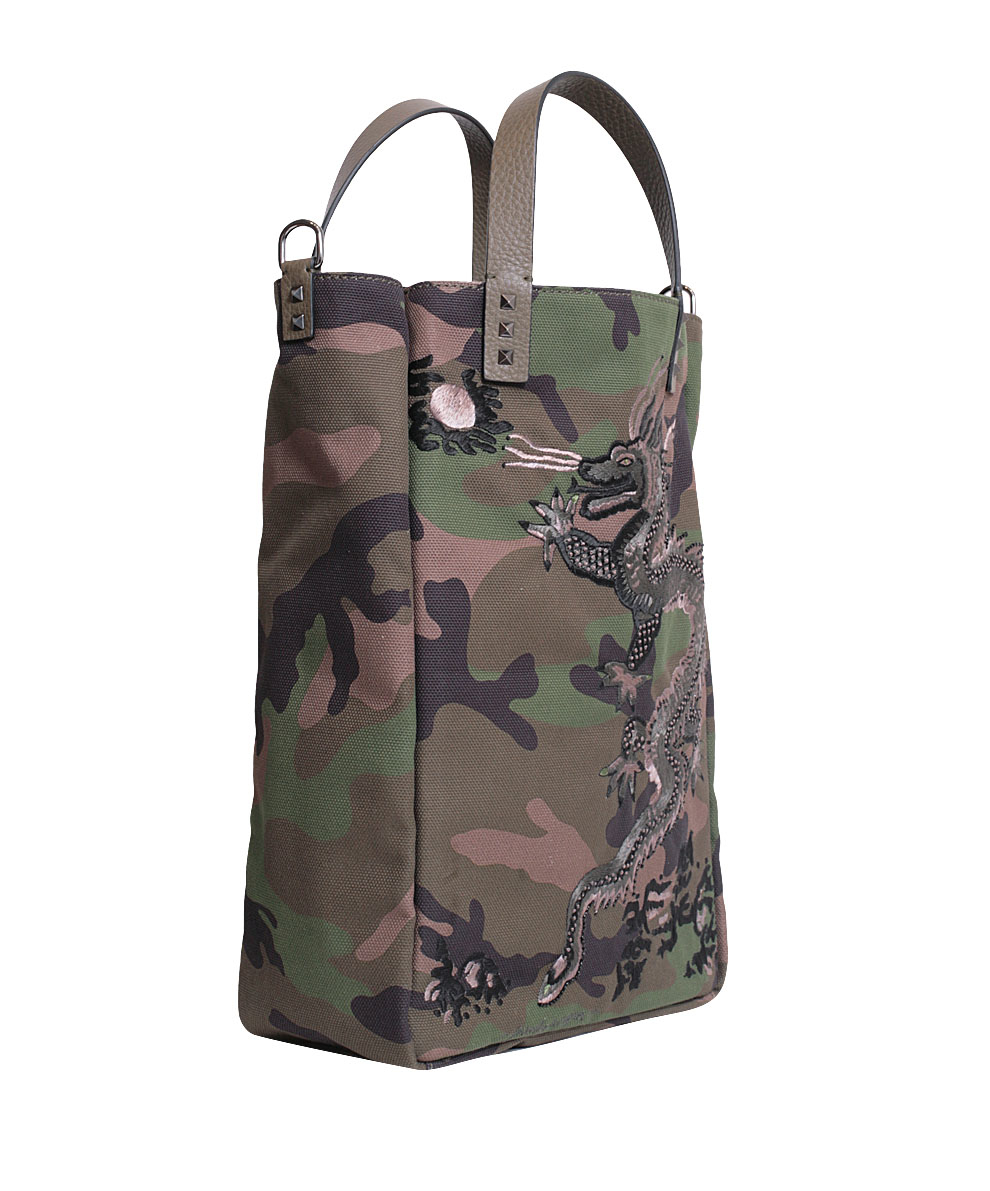 valentino tote bag canvas
