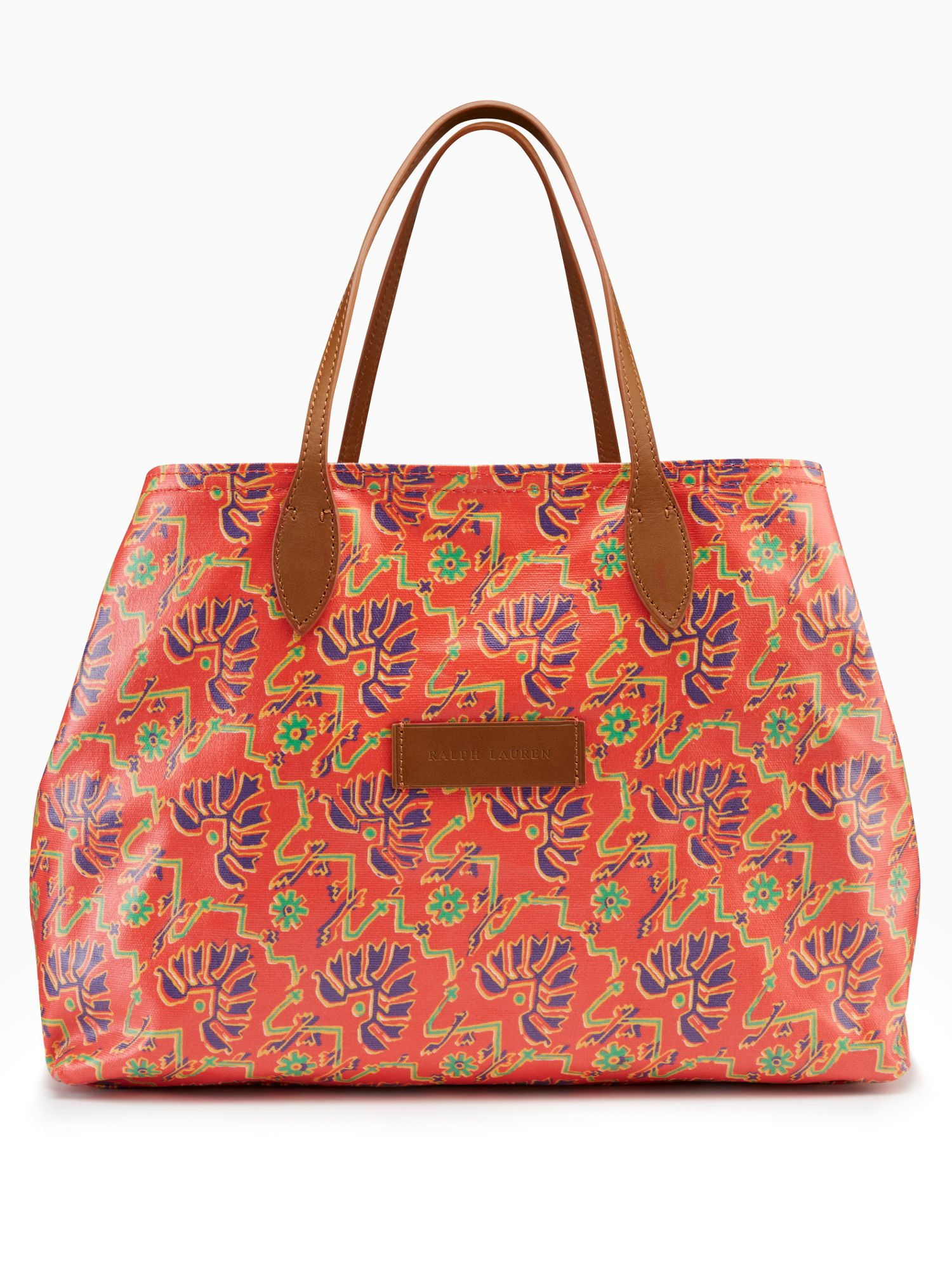 Ralph lauren golf Zimbali Print Tote Bag in Orange Lyst