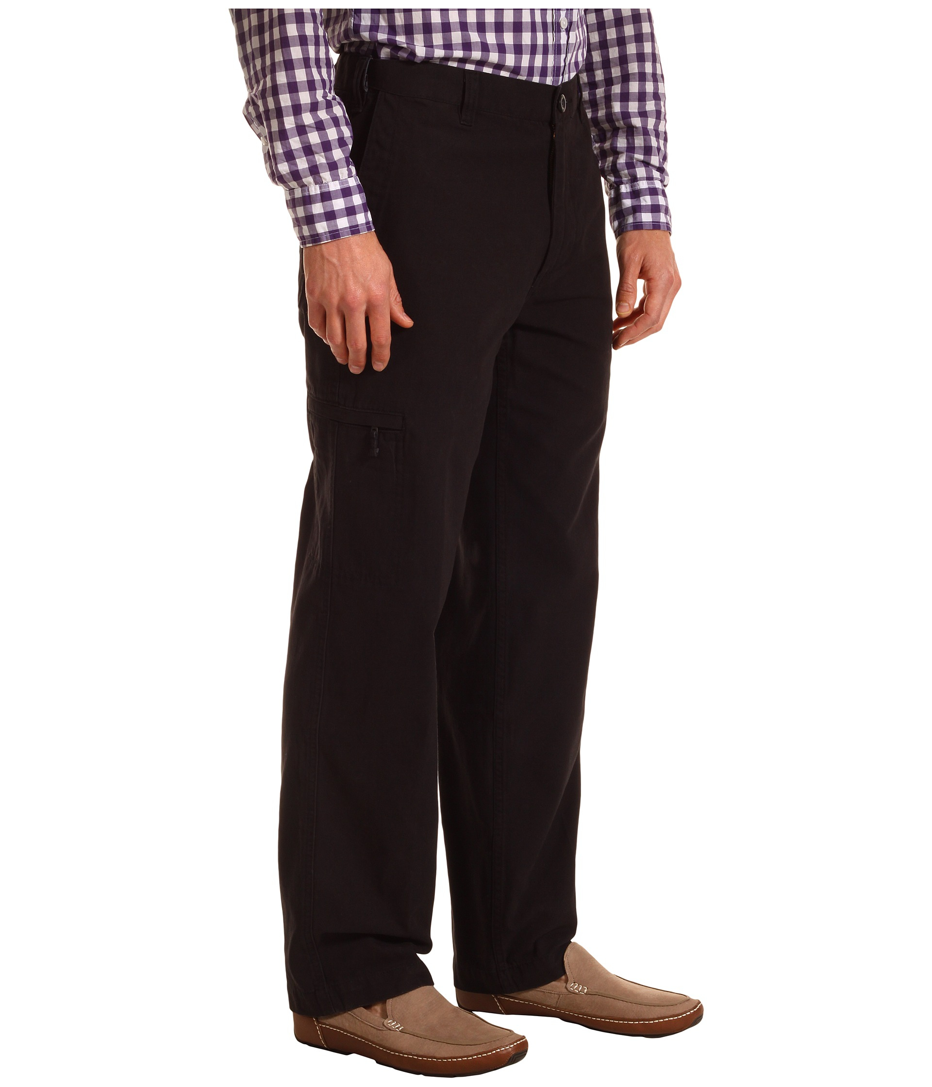 Dockers Comfort Cargo D3 Classic Fit (black) Casual Pants for Men - Lyst