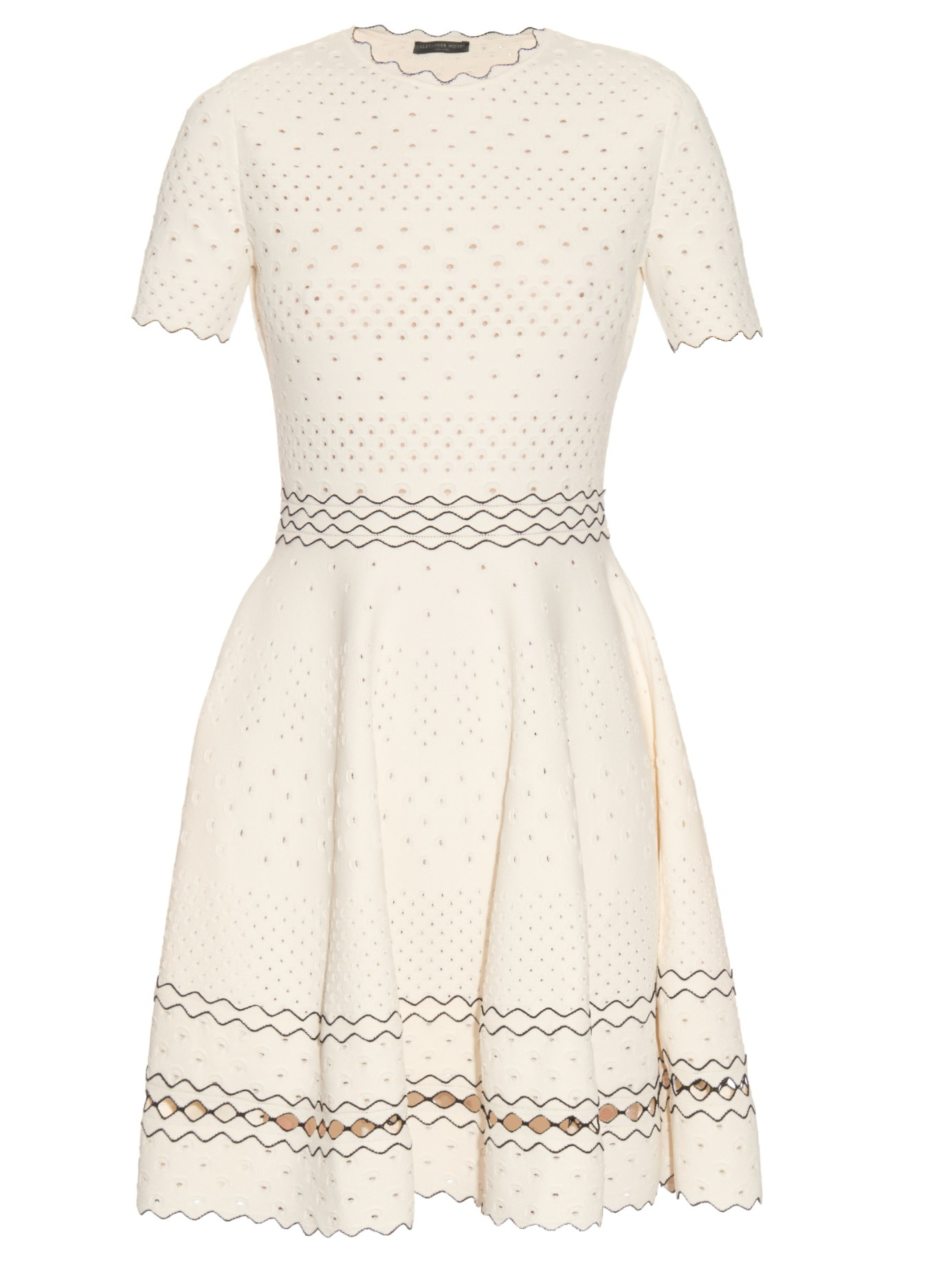 Alexander mcqueen top knit dress