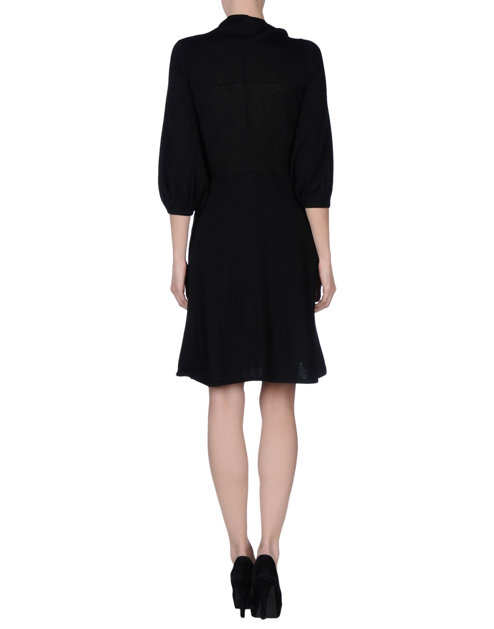 Lyst - John Galliano Knee-length Dress in Black