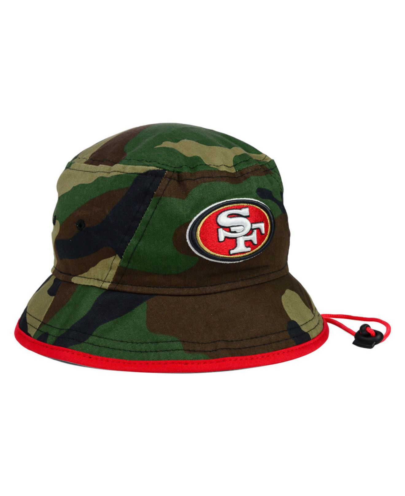 49ers camo bucket hat