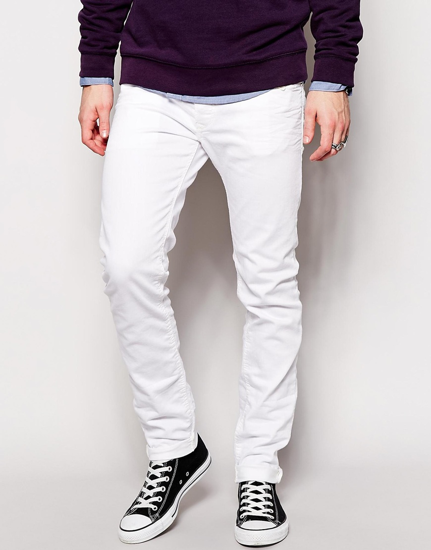 white diesel jeans mens