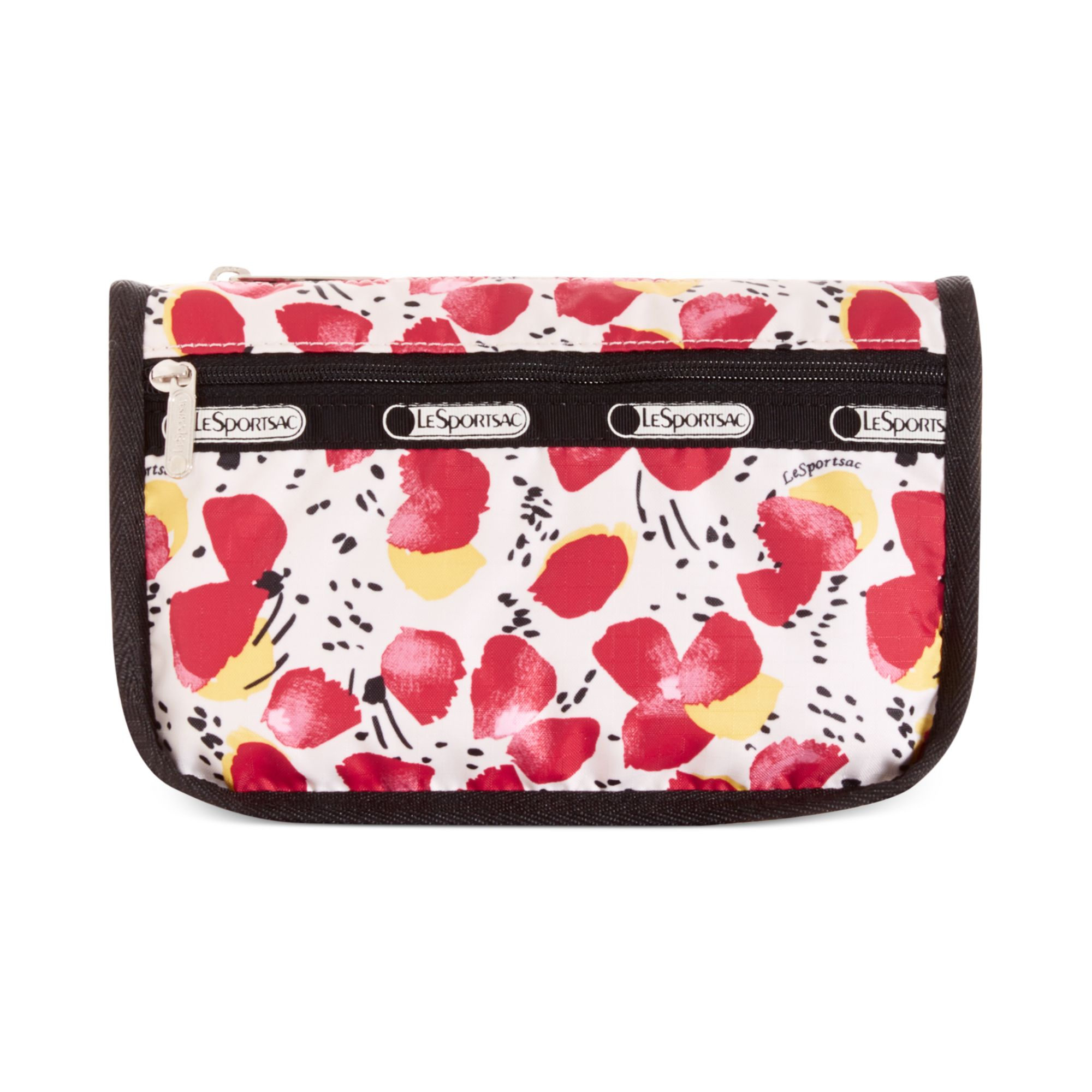 Lyst Lesportsac Printed Travel Cosmetic Bag In Red Gallery