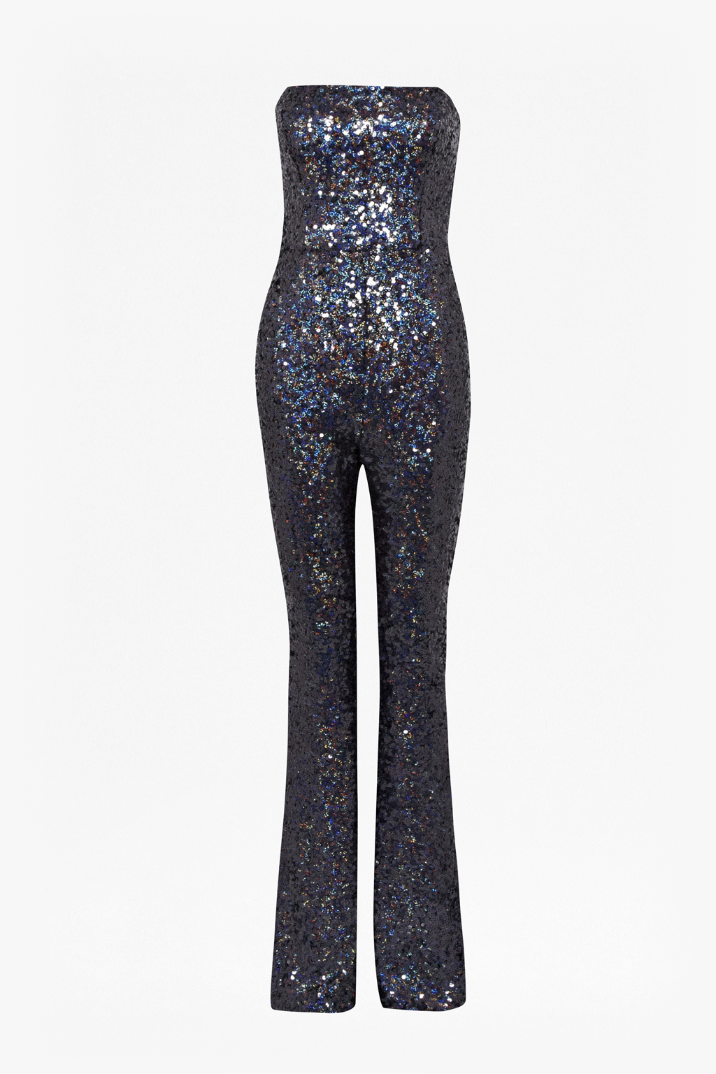 French connection Lunar Sparkle Sequin Jumpsuit in Black Lyst