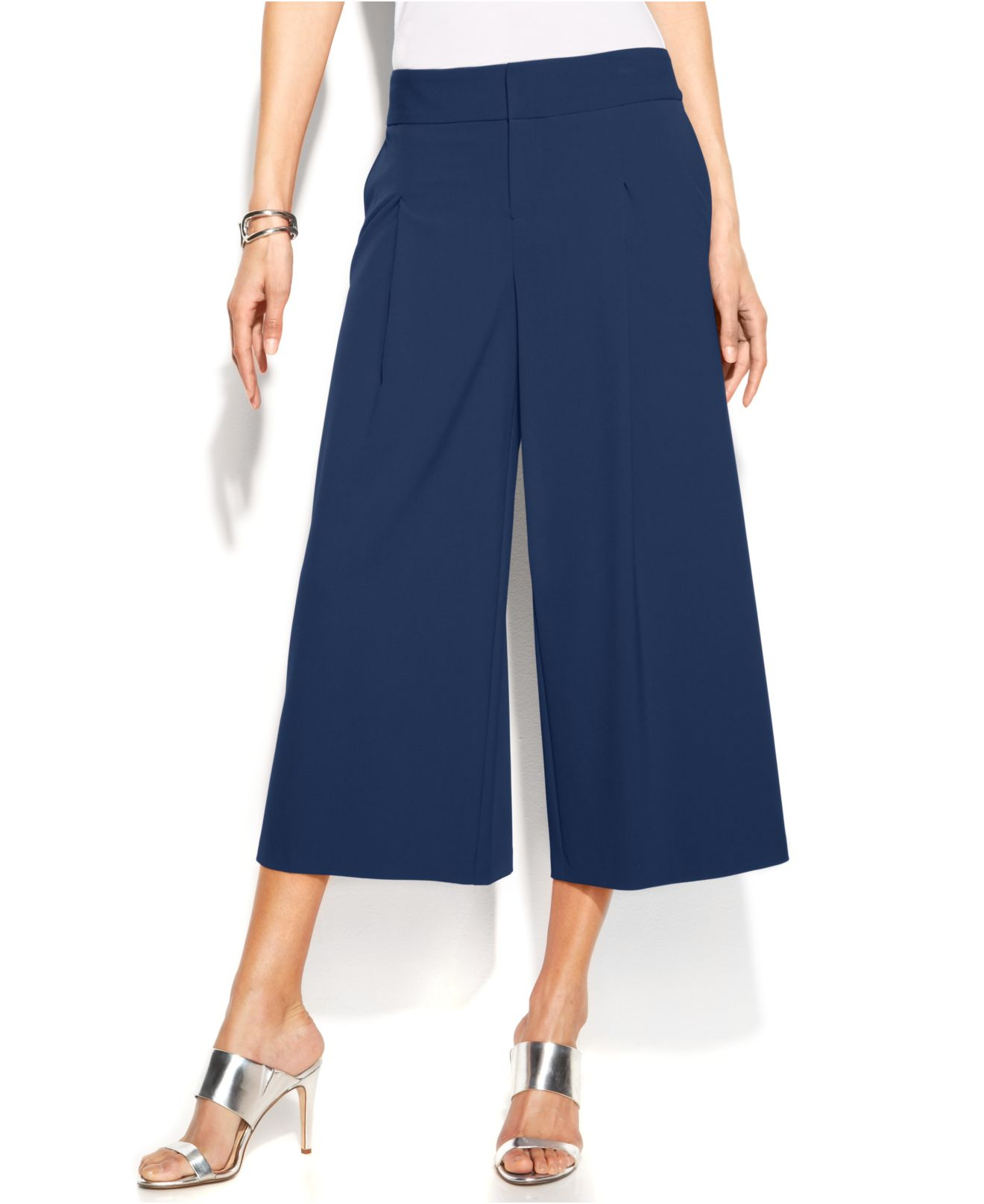 petite gaucho pants - Pi Pants