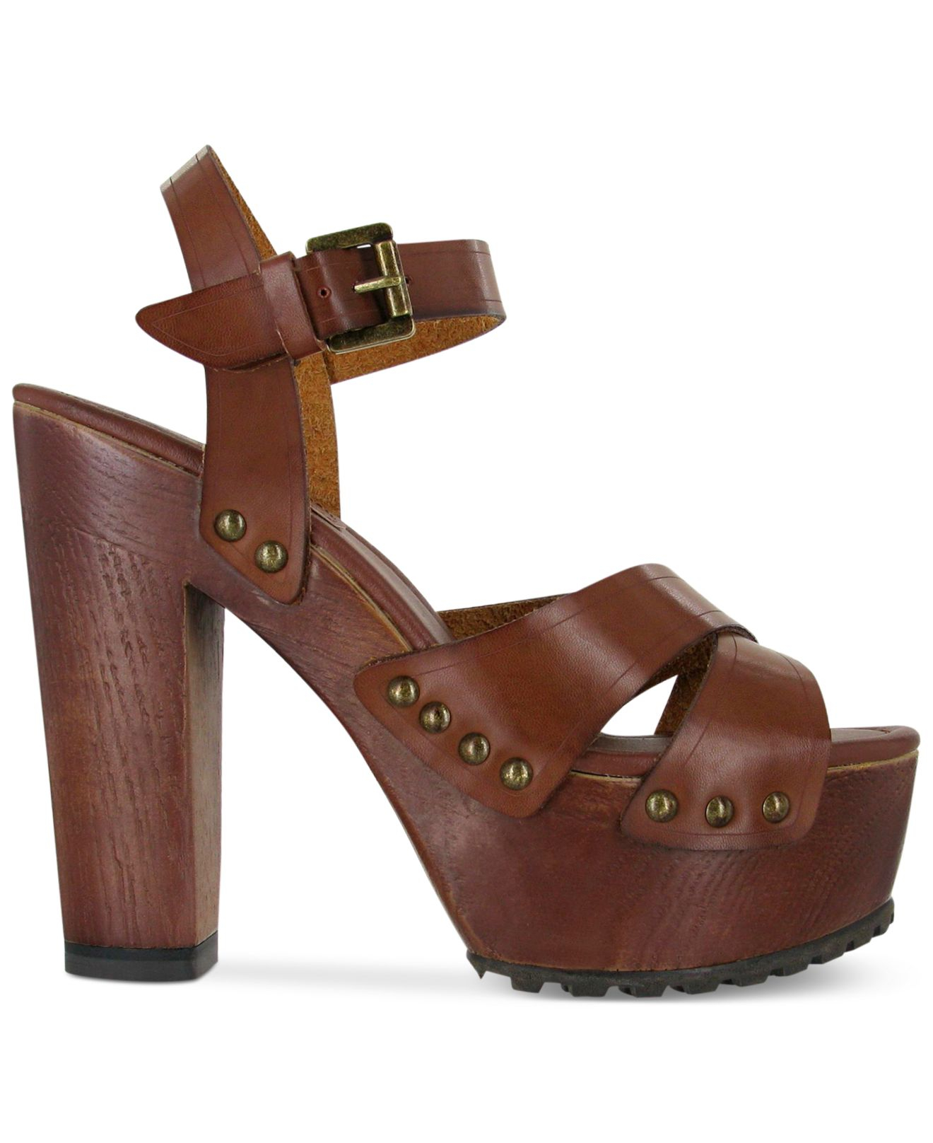brown mia sandals