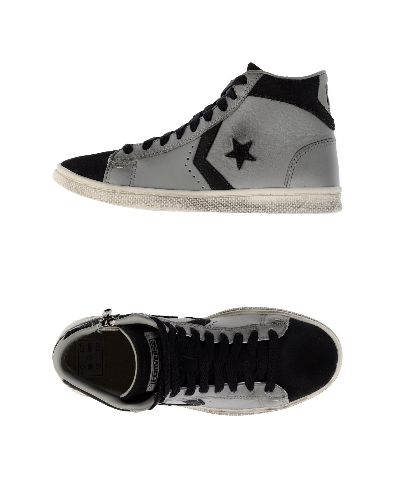 Lyst - Converse Cons High-tops & Trainers in Gray