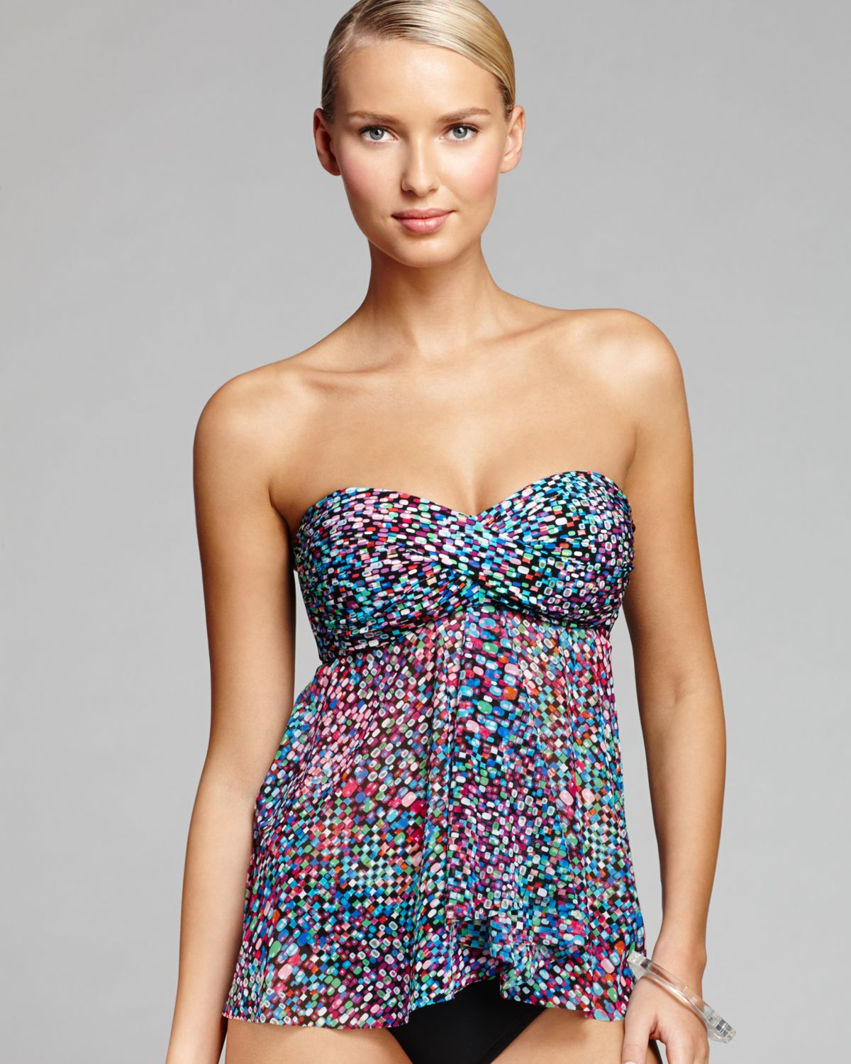 Gottex Lights Flyaway Tankini Top | Lyst