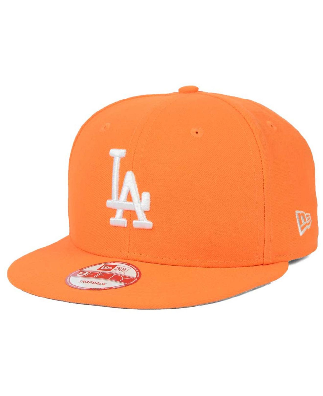 orange la hat fitted