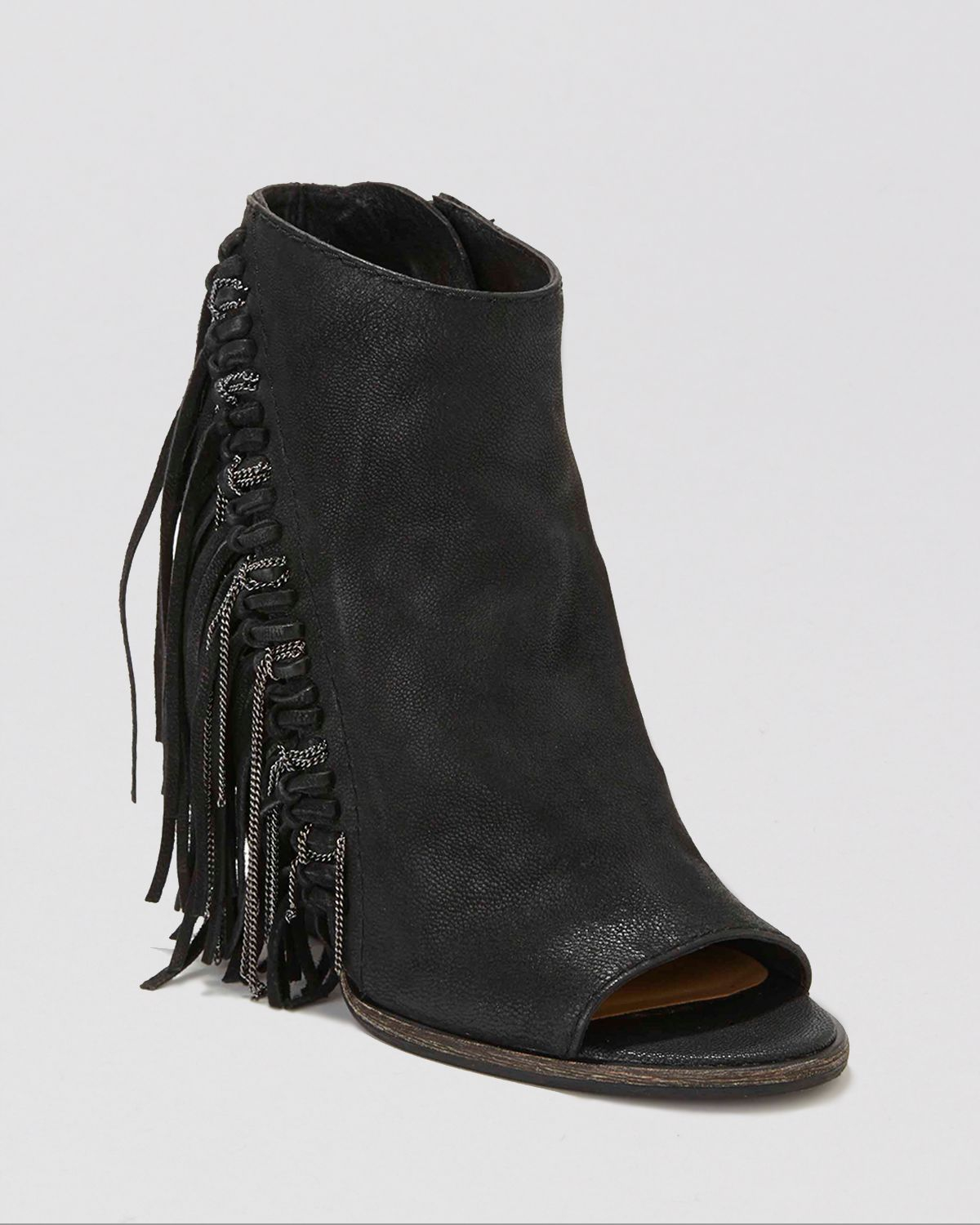 open toe booties canada