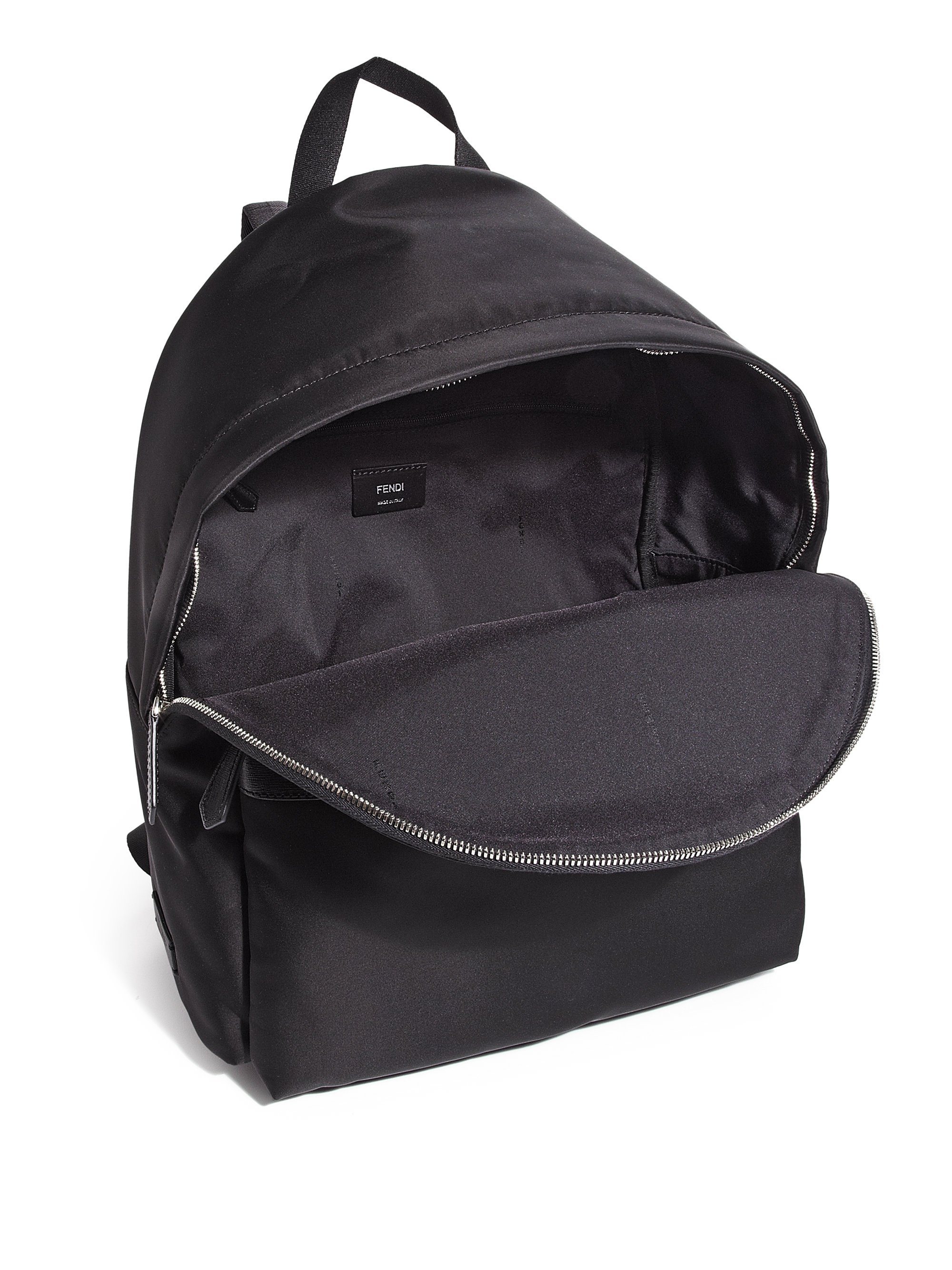 Fendi Nylon Monster Backpack in Black (YELLOW-BLACK) | Lyst