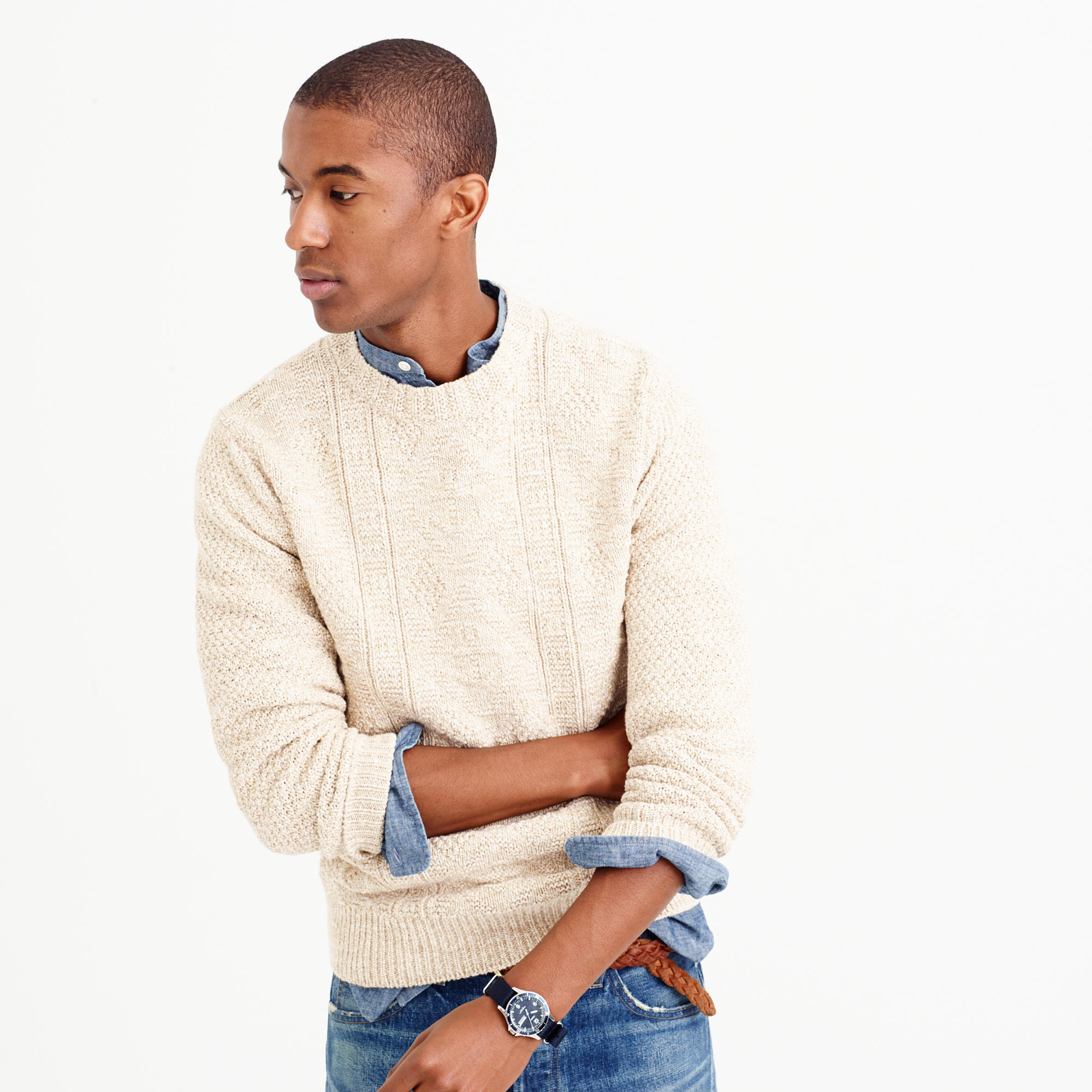 j crew cotton sweaters