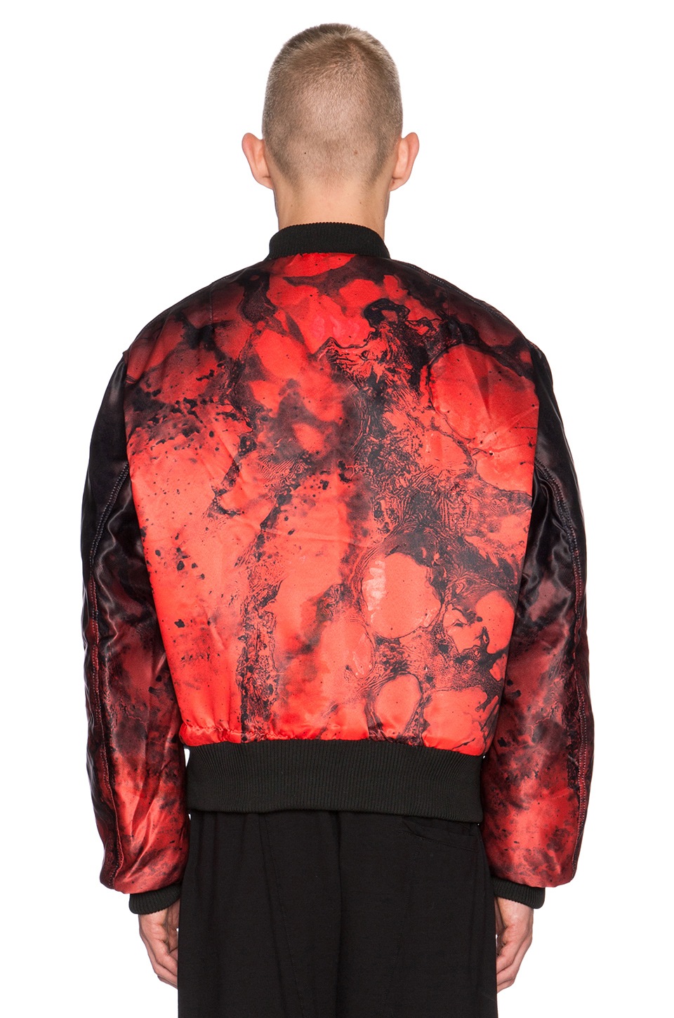 Lyst Skingraft Blood Bomber Jacket in Red for Men