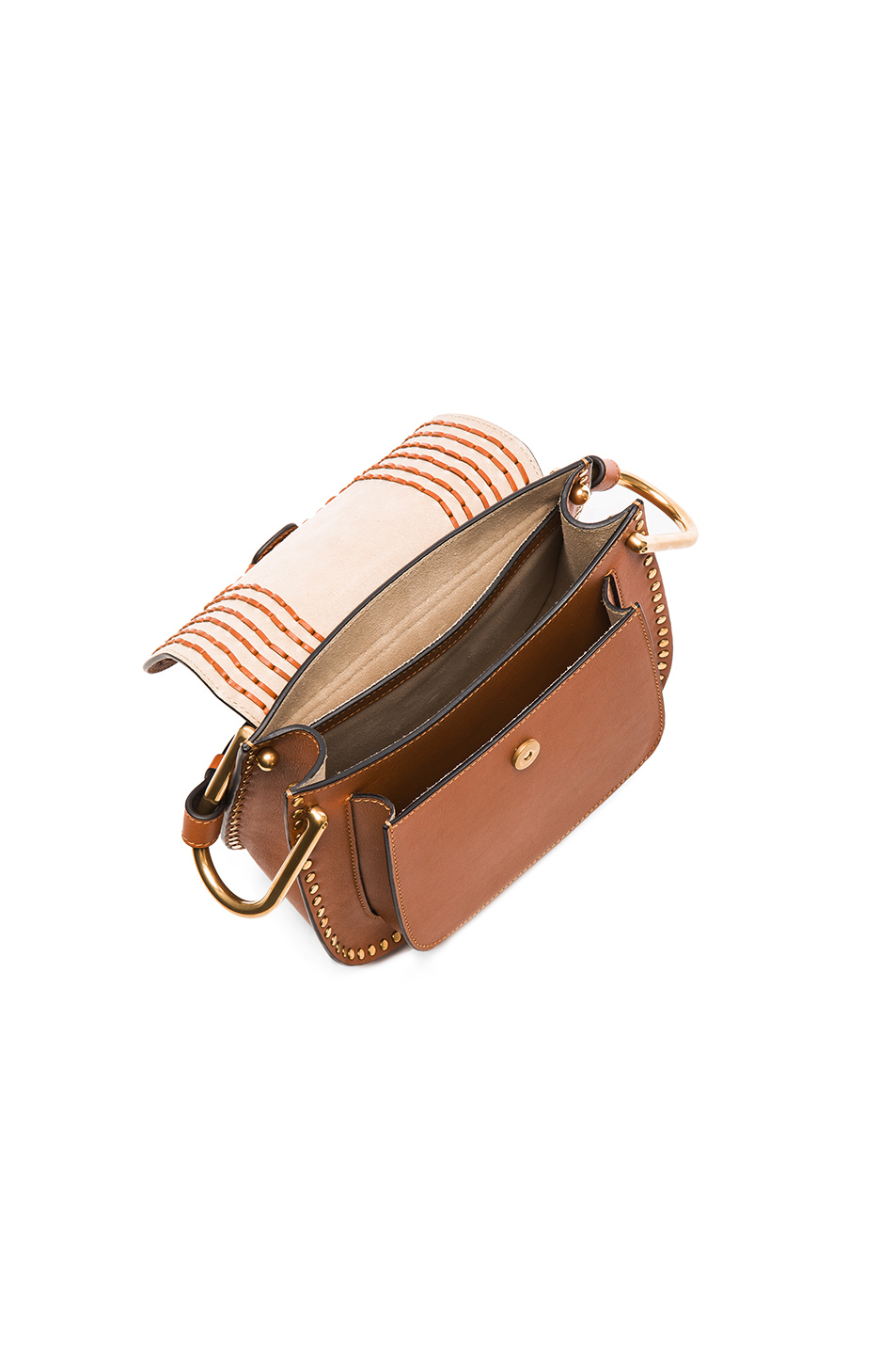 Chlo Hudson Small Braided Leather Bag in Brown | Lyst