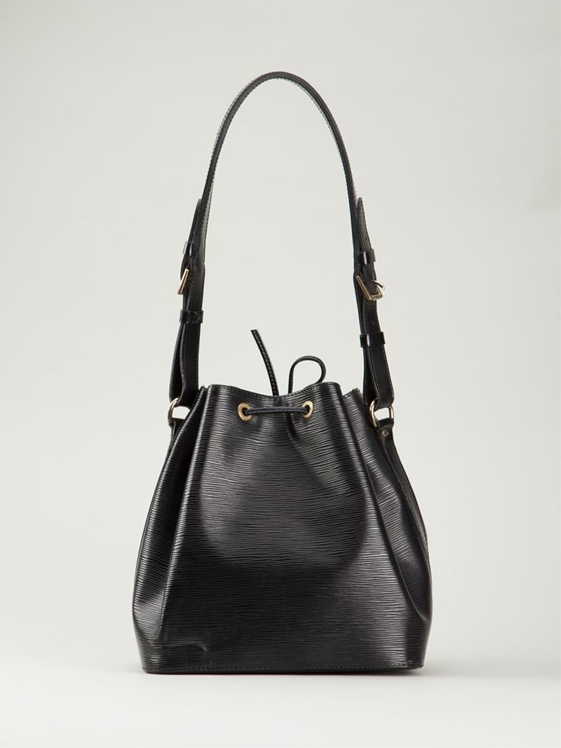 Louis Vuitton Leather Small &#39;noe&#39; Shoulder Bag in Black - Lyst