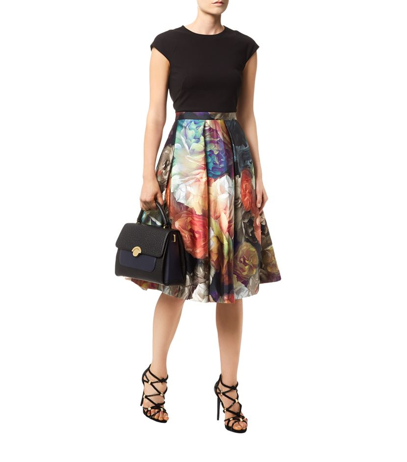 ted baker technicolour bloom dress