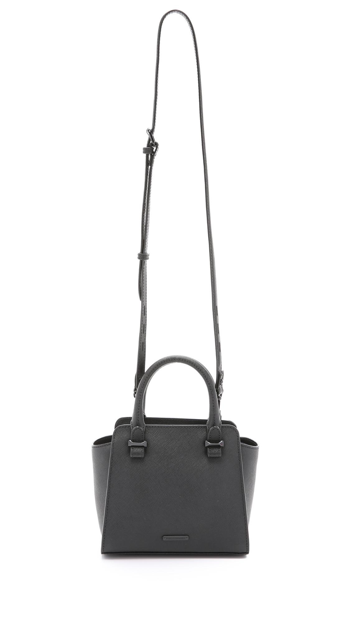 Rebecca Minkoff Micro Avery Tote in Black Lyst
