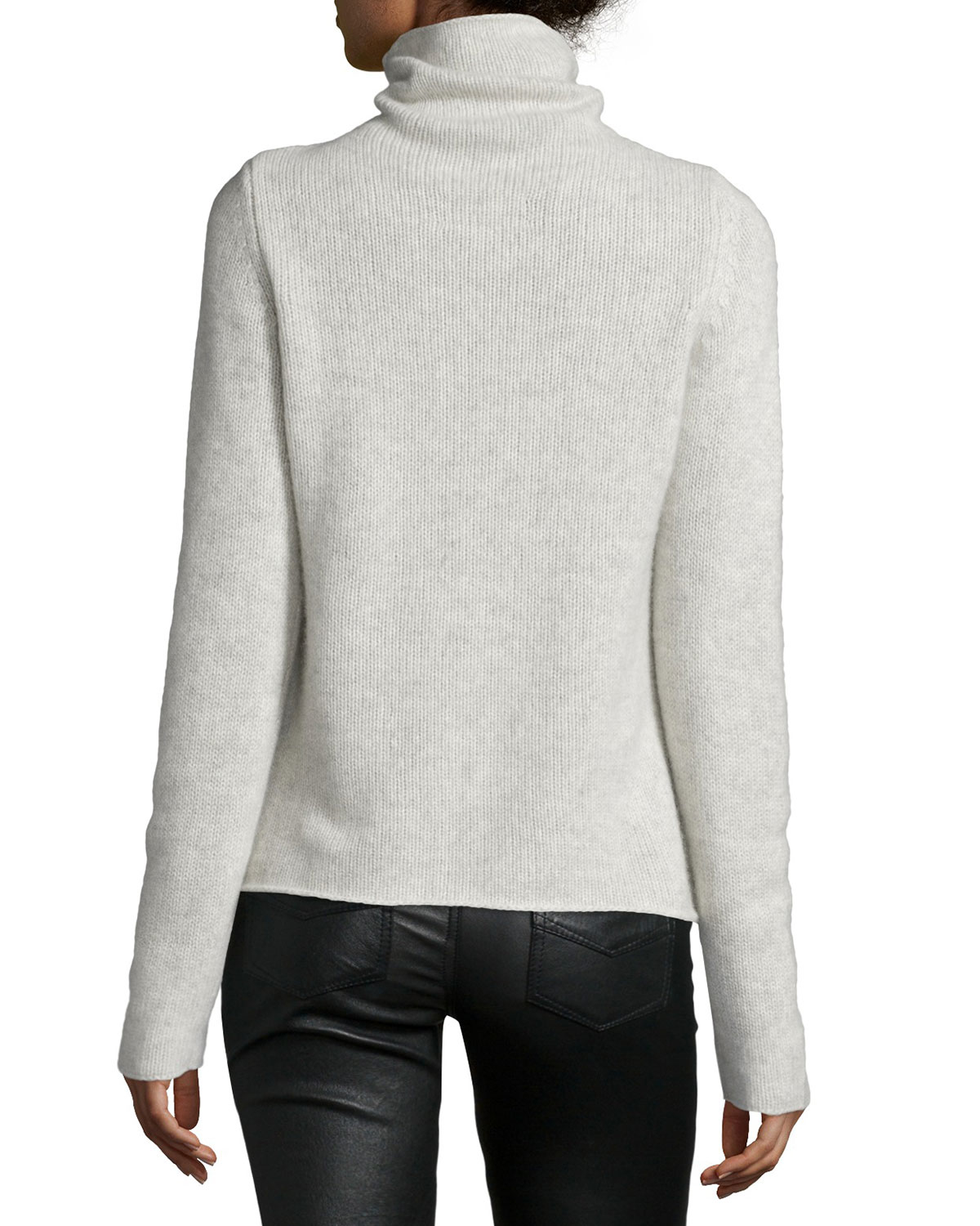 Zadig & Voltaire Crome Deluxe Cashmere Turtleneck Sweater in Gray - Lyst