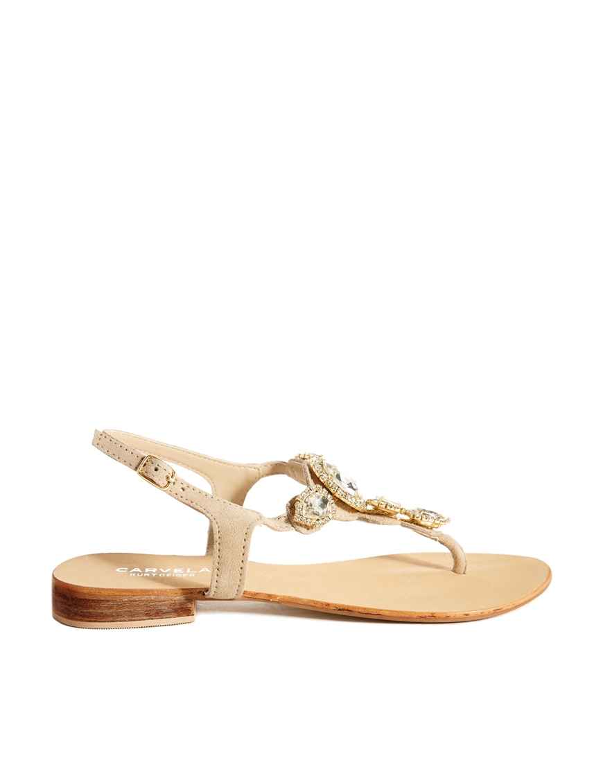 carvela jewelled sandals