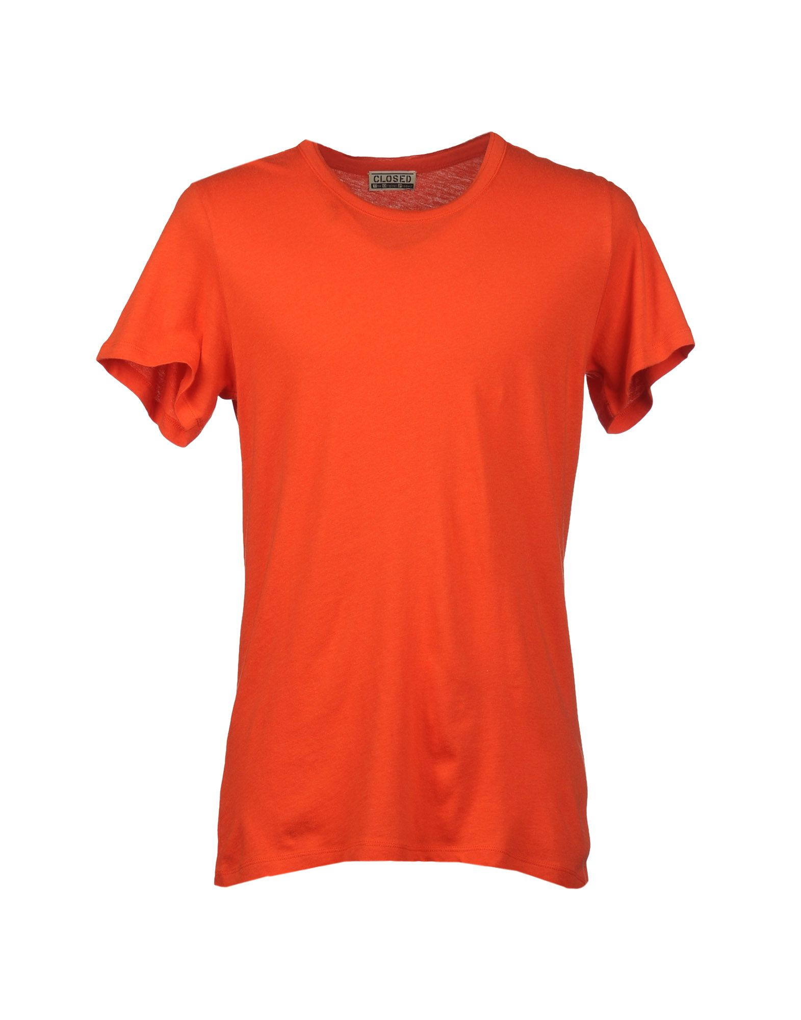 Lyst - Closed Short Sleeve T-shirt in Orange for Men
